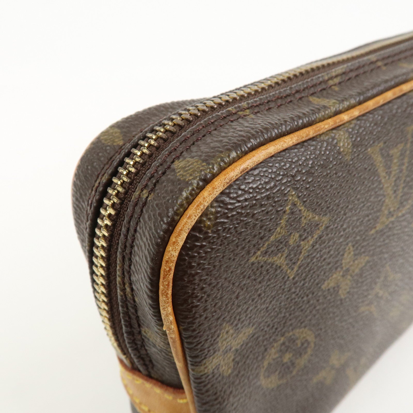 Louis Vuitton Monogram Pochette Marly Bandouliere Bag Brown M51828