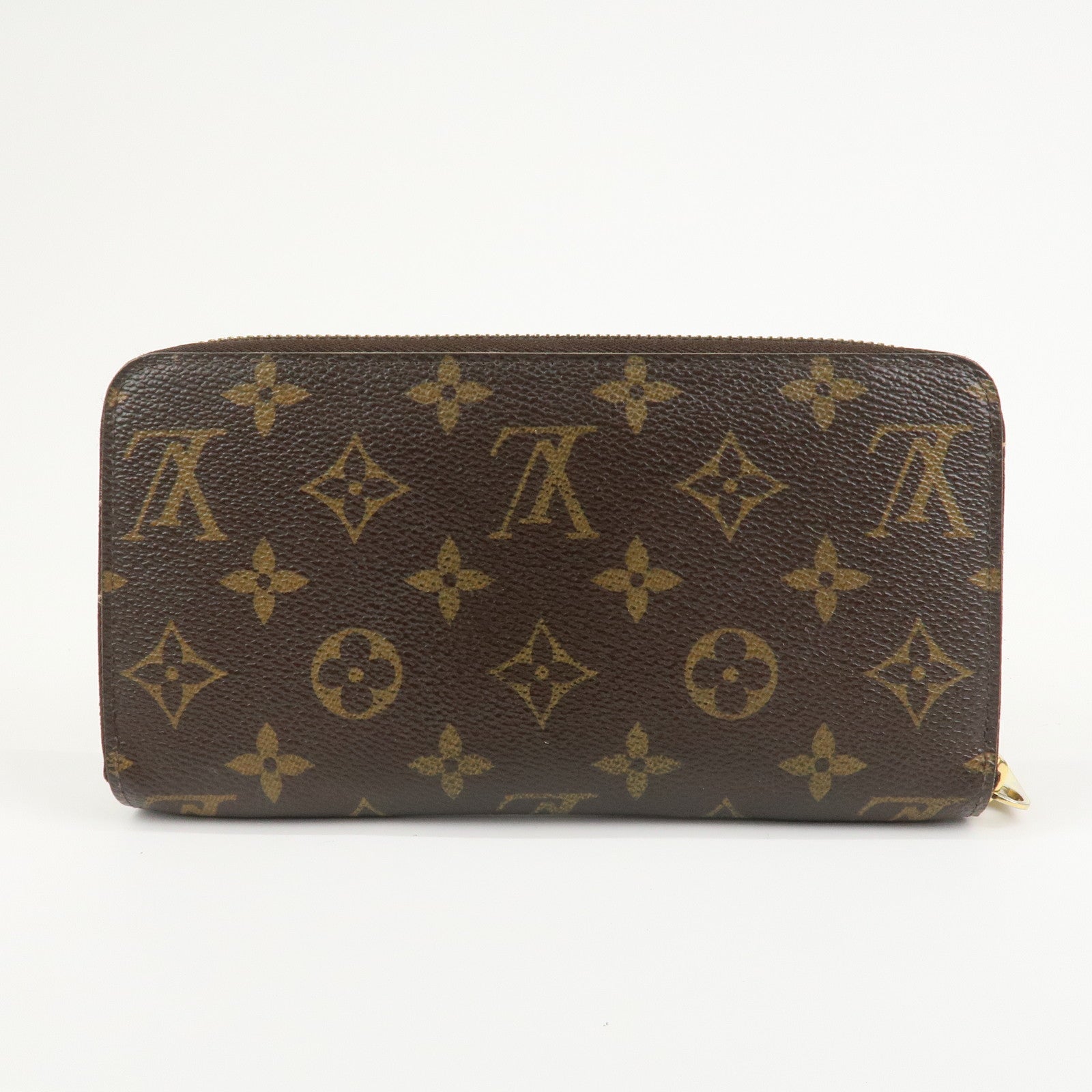 Louis Vuitton Monogram Canvas Zippy Long Wallet Brown M60017