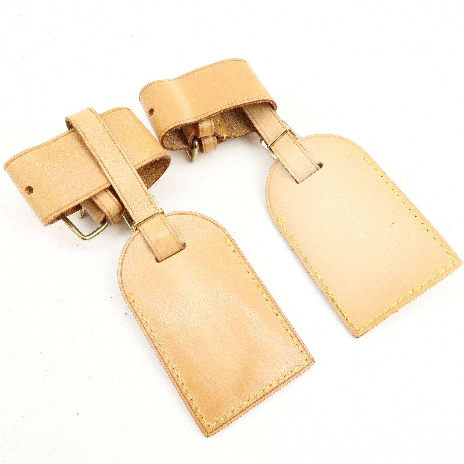 Louis Vuitton Set of 10 Leather Name Tag & Poignet