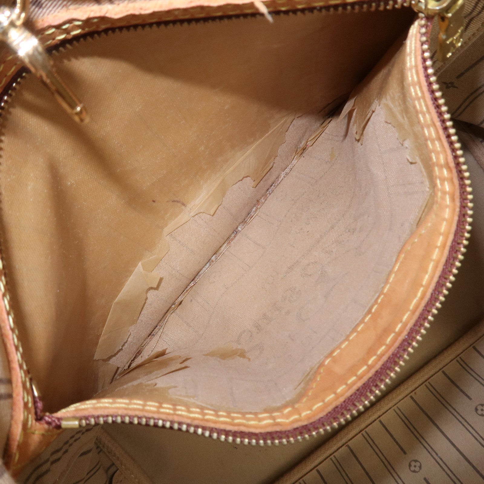 Louis Vuitton Monogram Neverfull MM Tote Bag Hand Bag M40995