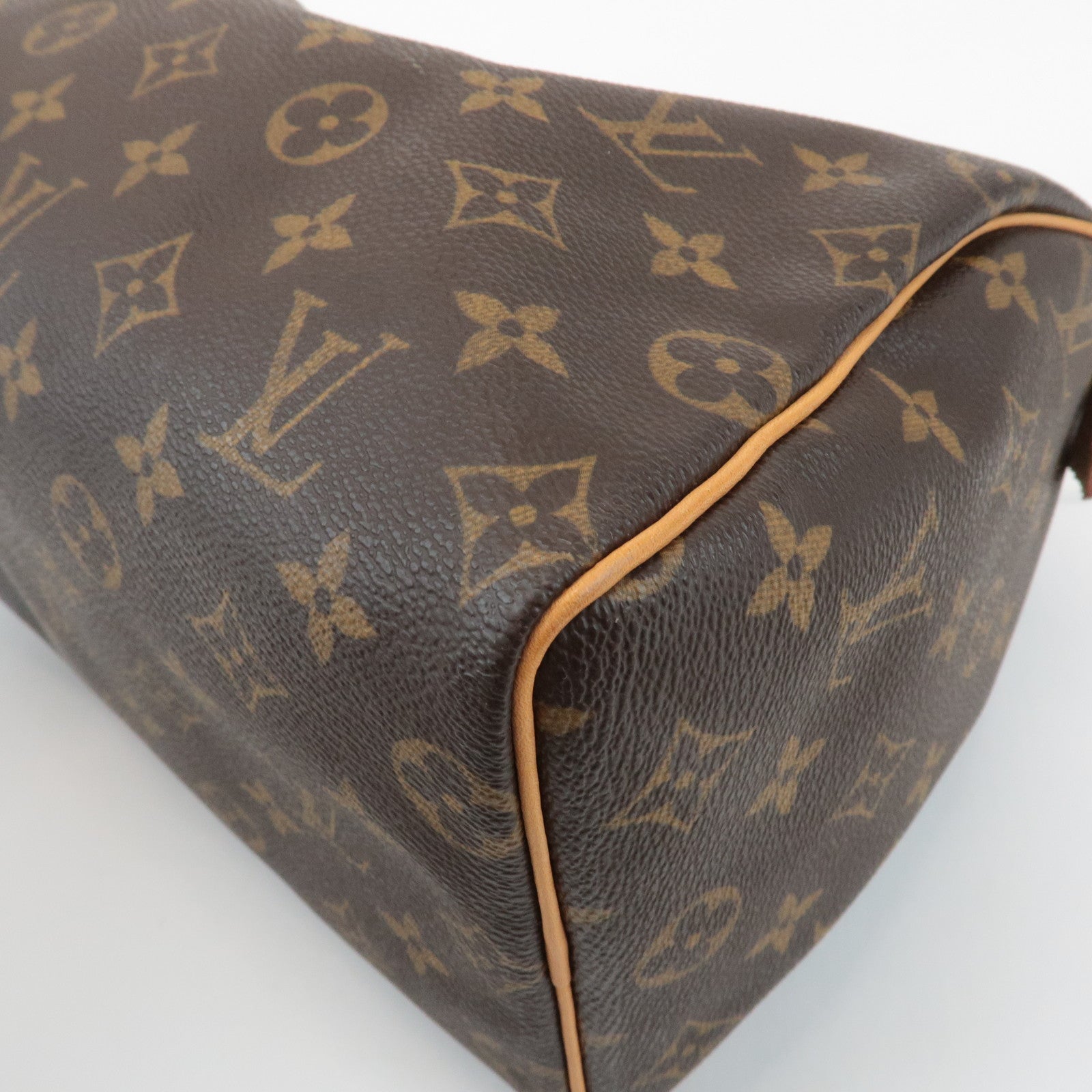 Louis Vuitton Monogram Speedy 25 Hand Bag Boston Bag M41528