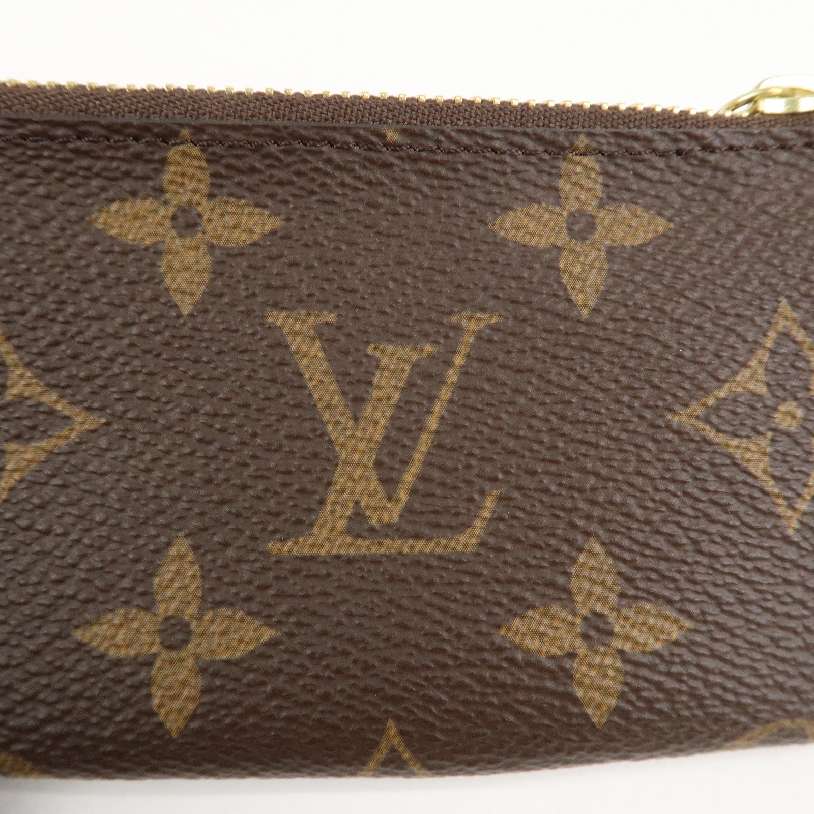 Louis Vuitton Monogram Pochette Cles Coin Case Key Case M62650