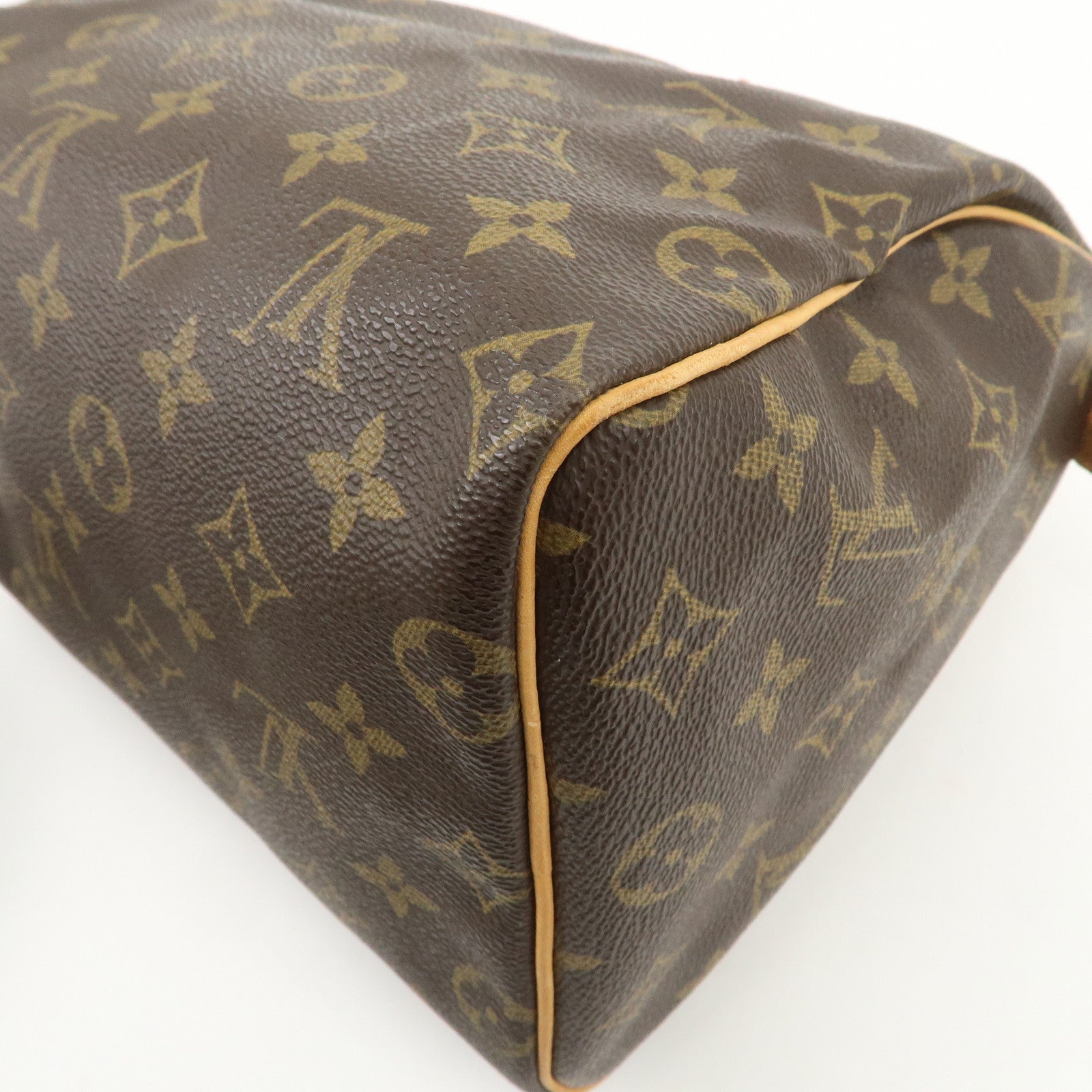 Louis Vuitton Monogram Speedy 25 Boston Bag Hand Bag Brown M41528