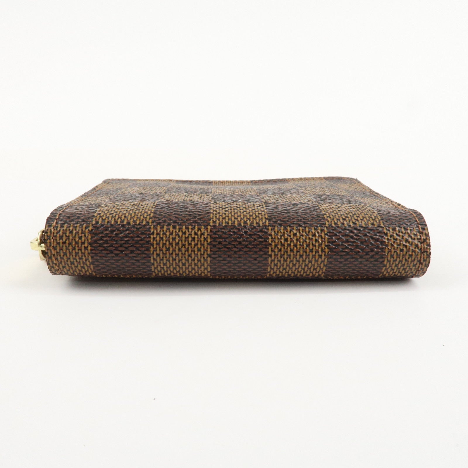 Louis Vuitton Damier Zippy Coin Purse Coin Case Brown N63070 Used
