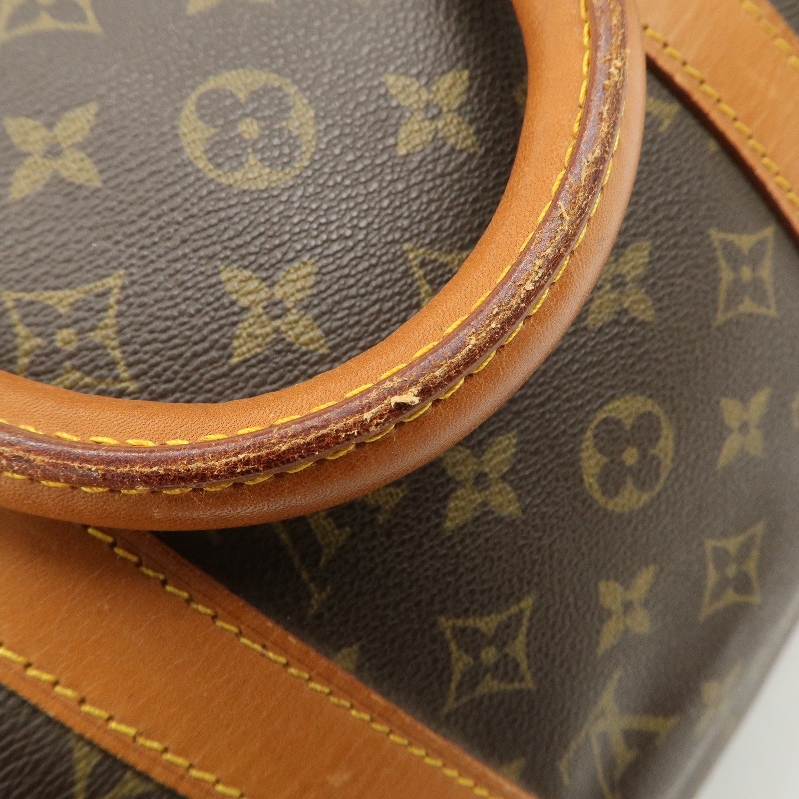 Louis Vuitton Monogram Keep All 50 Bandouliere Boston Bag M41416
