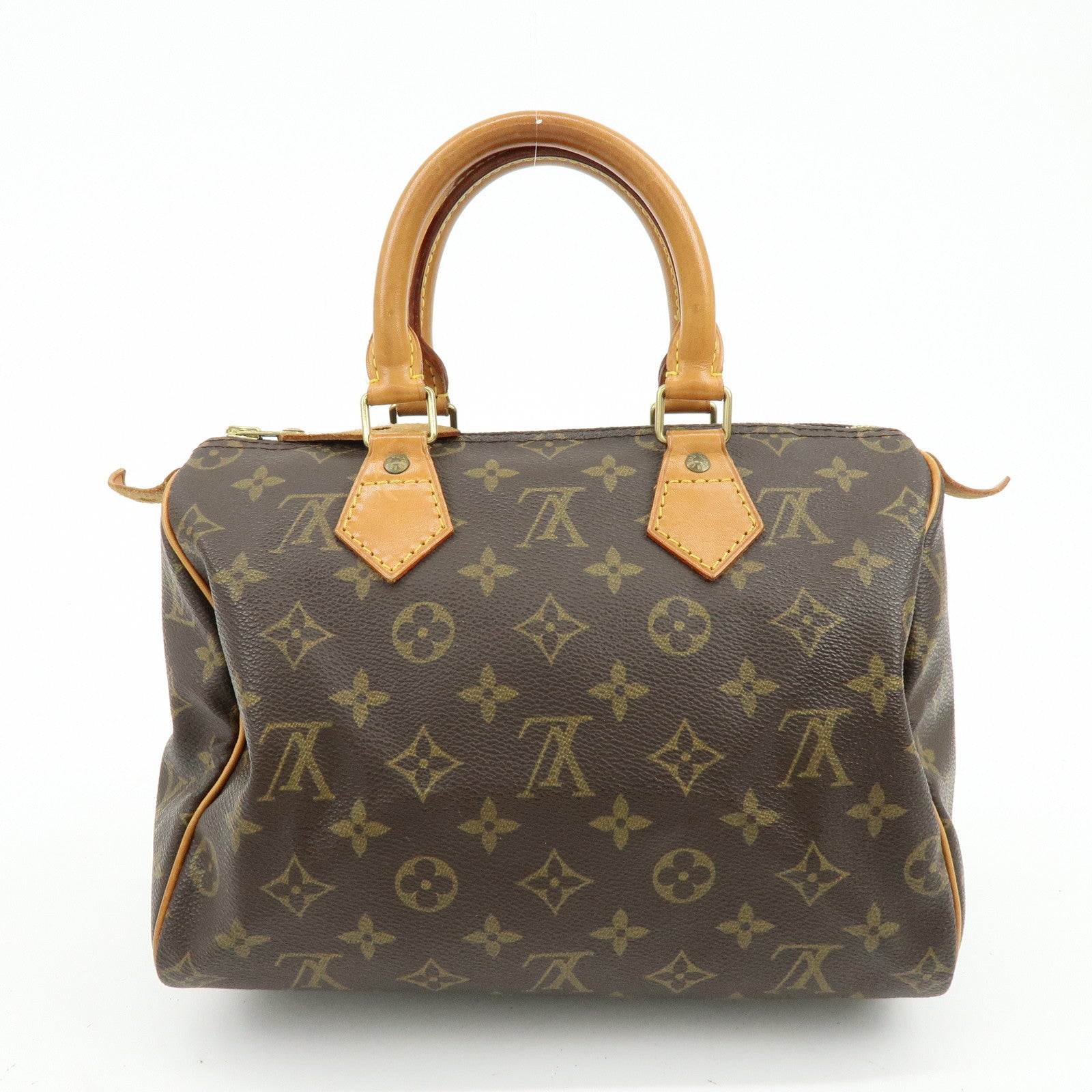 Louis Vuitton Monogram Speedy 25 Boston Bag Hand Bag Brown M41528