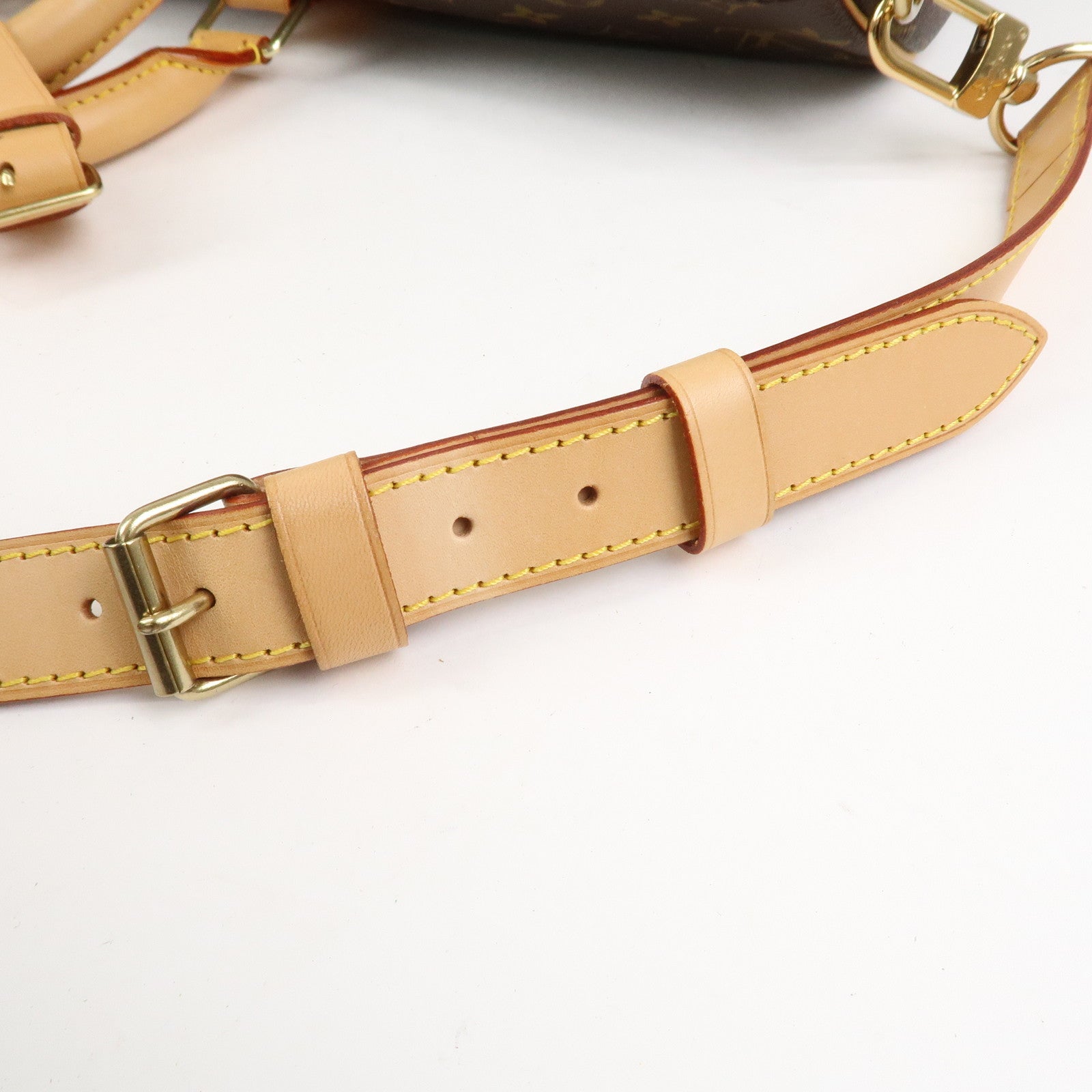 Louis Vuitton Monogram Keep All Bandouliere 45 Boston Bag M41418