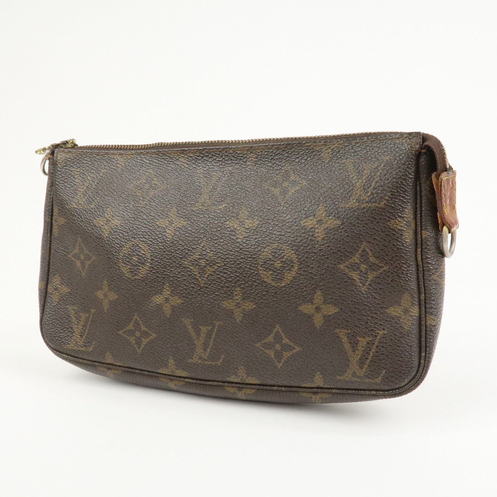 Louis Vuitton Monogram Pochette Accessoires Pouch Hand Bag M51980