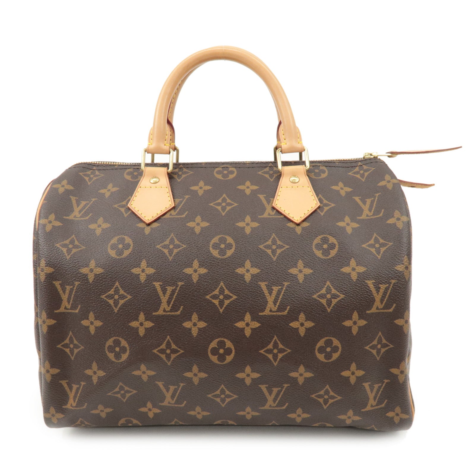 Louis Vuitton Monogram Speedy 30 Hand Bag Boston Bag M41526 Used