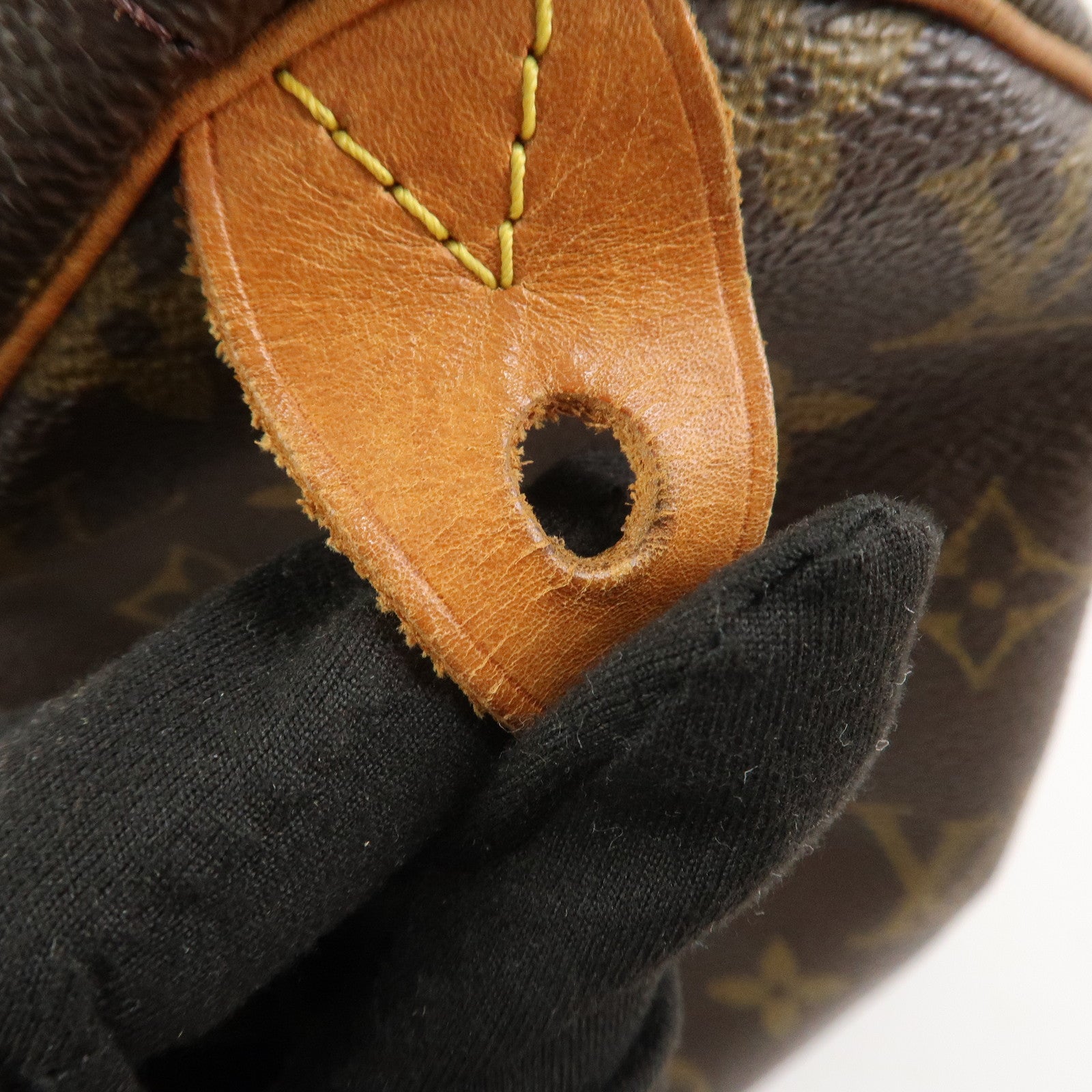 Louis Vuitton Monogram Speedy 30 Boston Bag Hand Bag Brown M41526