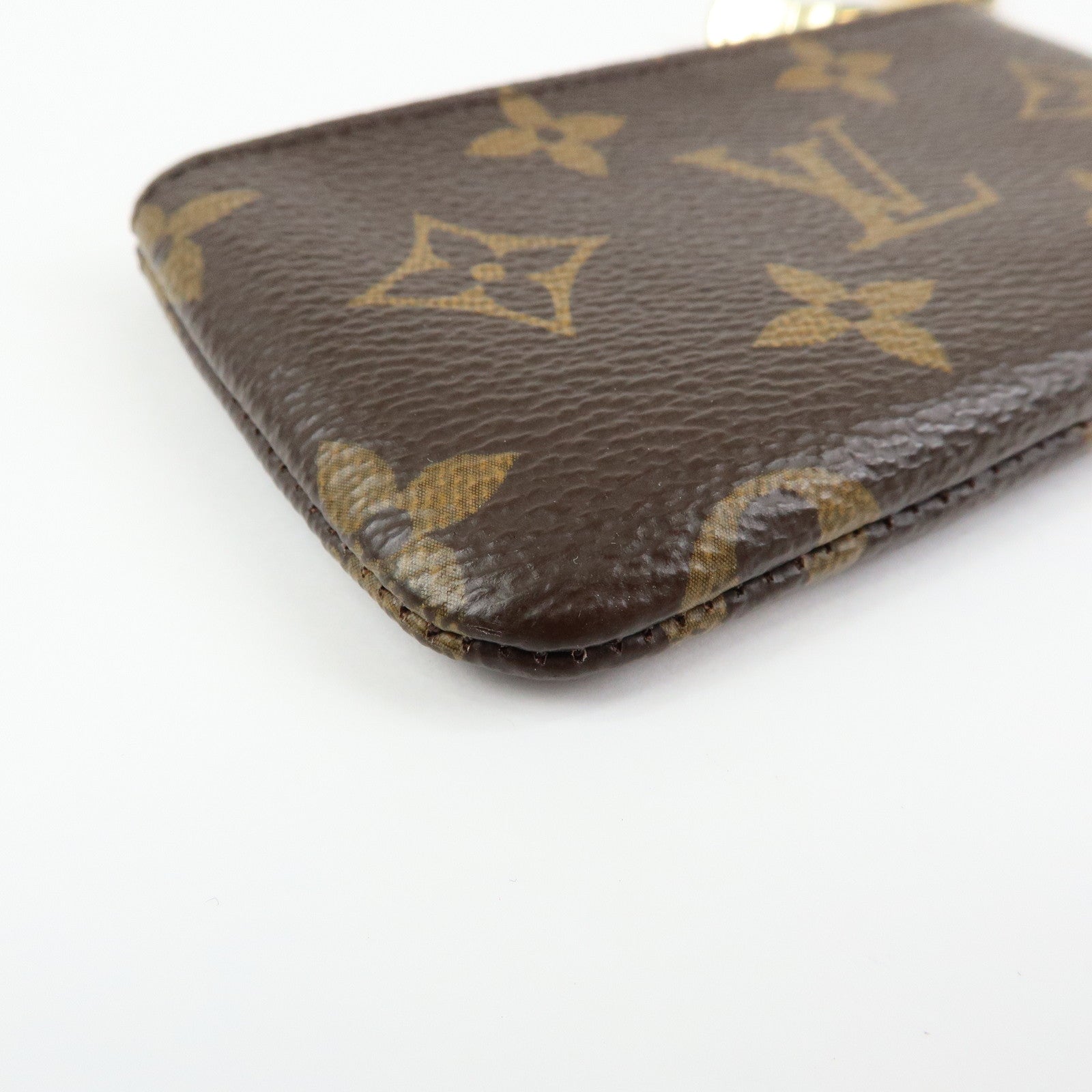 Louis Vuitton Monogram Pochette Cles Coin Case Key Case M62650