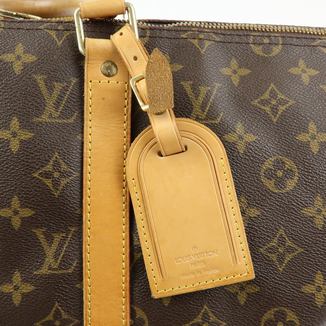 Louis Vuitton Monogram Keep All Bandouliere 50 Boston Bag M41416