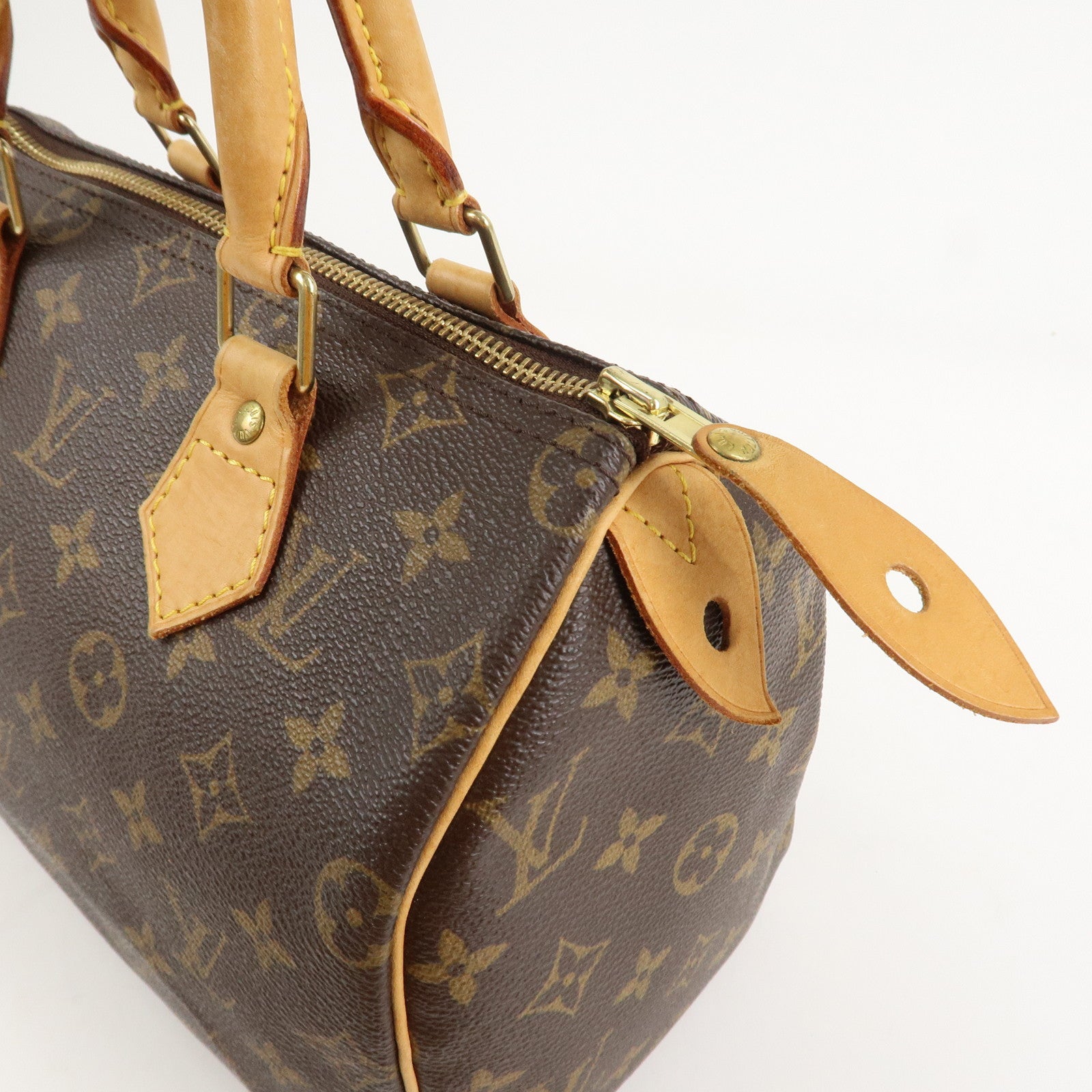 Louis Vuitton Monogram Speedy 25 Hand Bag Boston Bag M41528