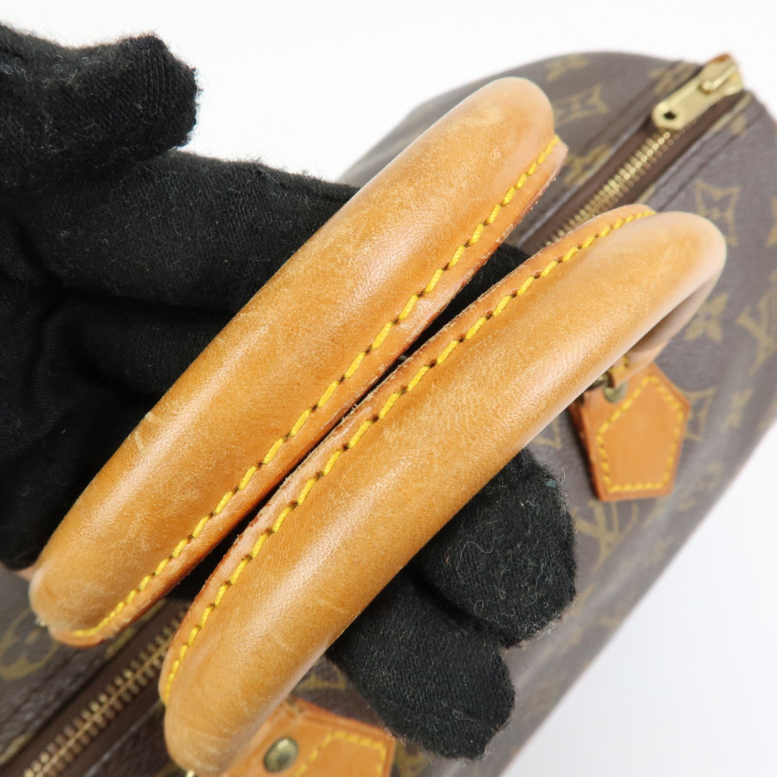 Louis Vuitton Monogram Speedy 30 Boston Bag Hand Bag Brown M41526