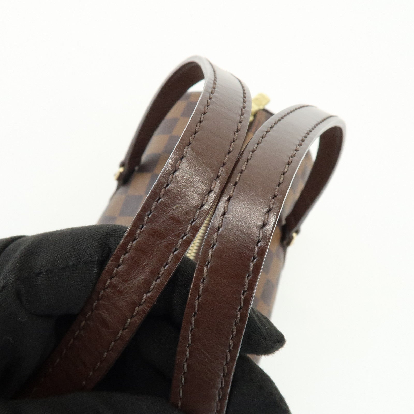 Louis Vuitton Damier Ebene Papillon 30 Hand Bag Brown N51303