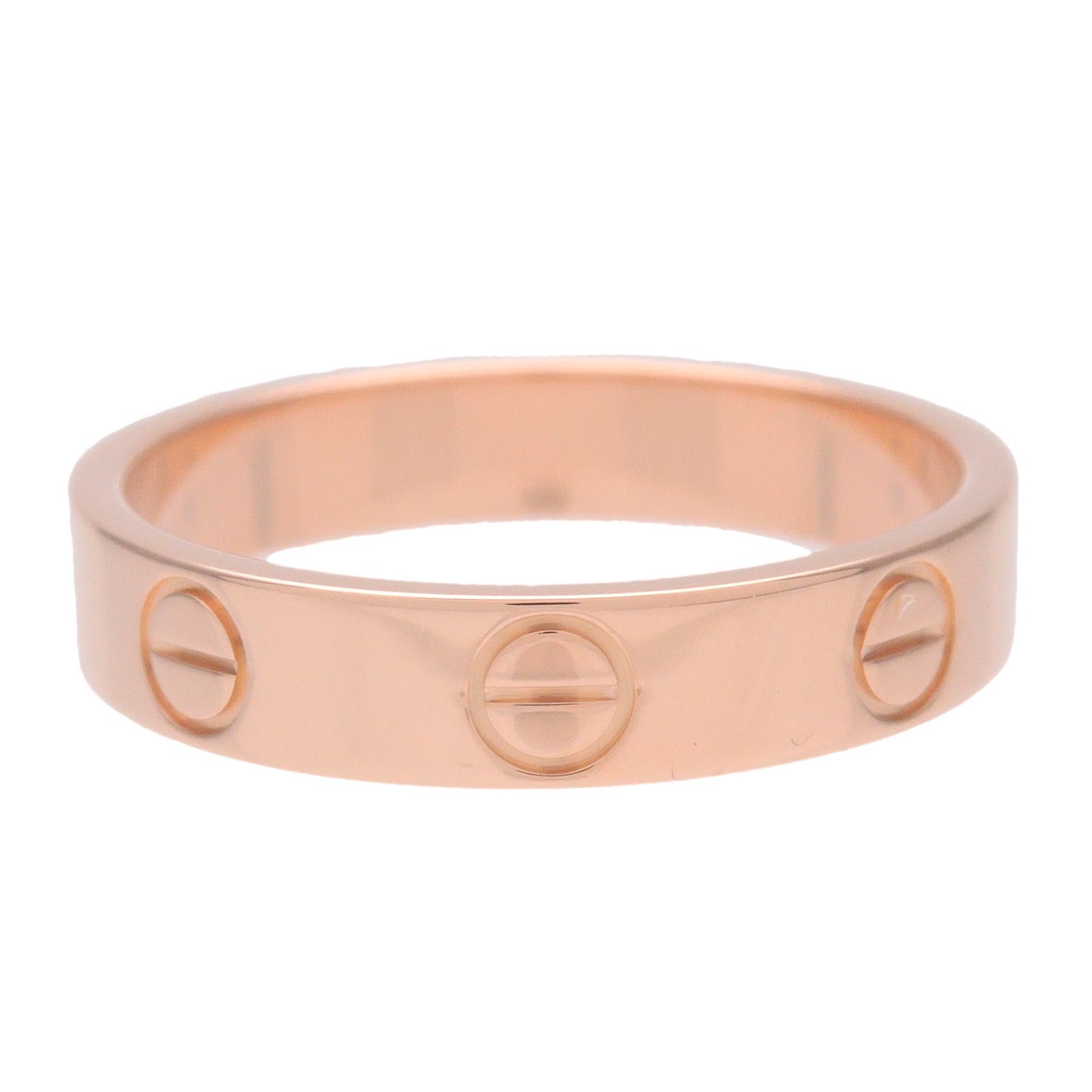 Cartier Mini Love Ring #50 K18 750PG Rose Gold US5-5.5 EU50 HK11.5