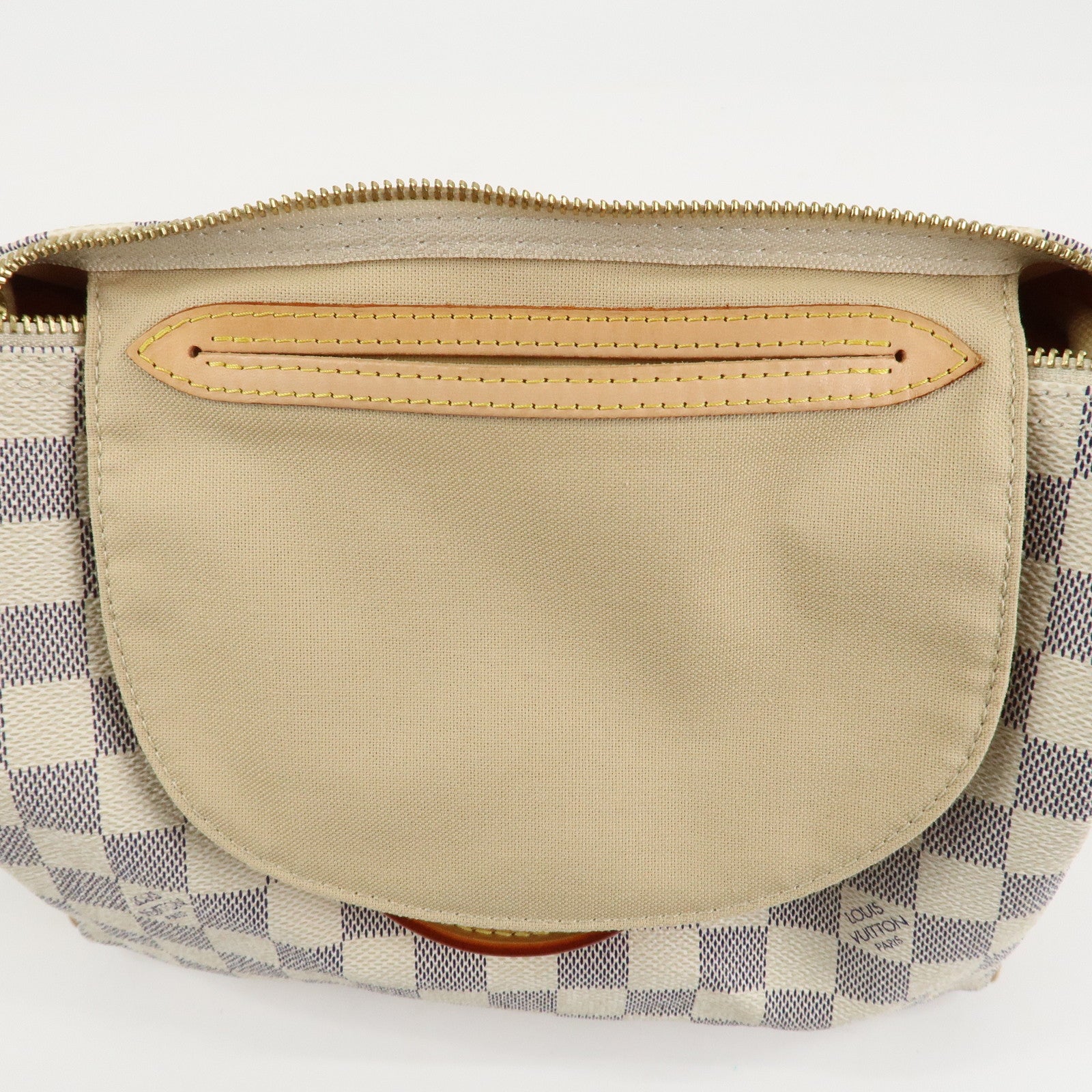 Louis Vuitton Damier Azur Speedy 25 Boston Bag Hand Bag N41534 Used