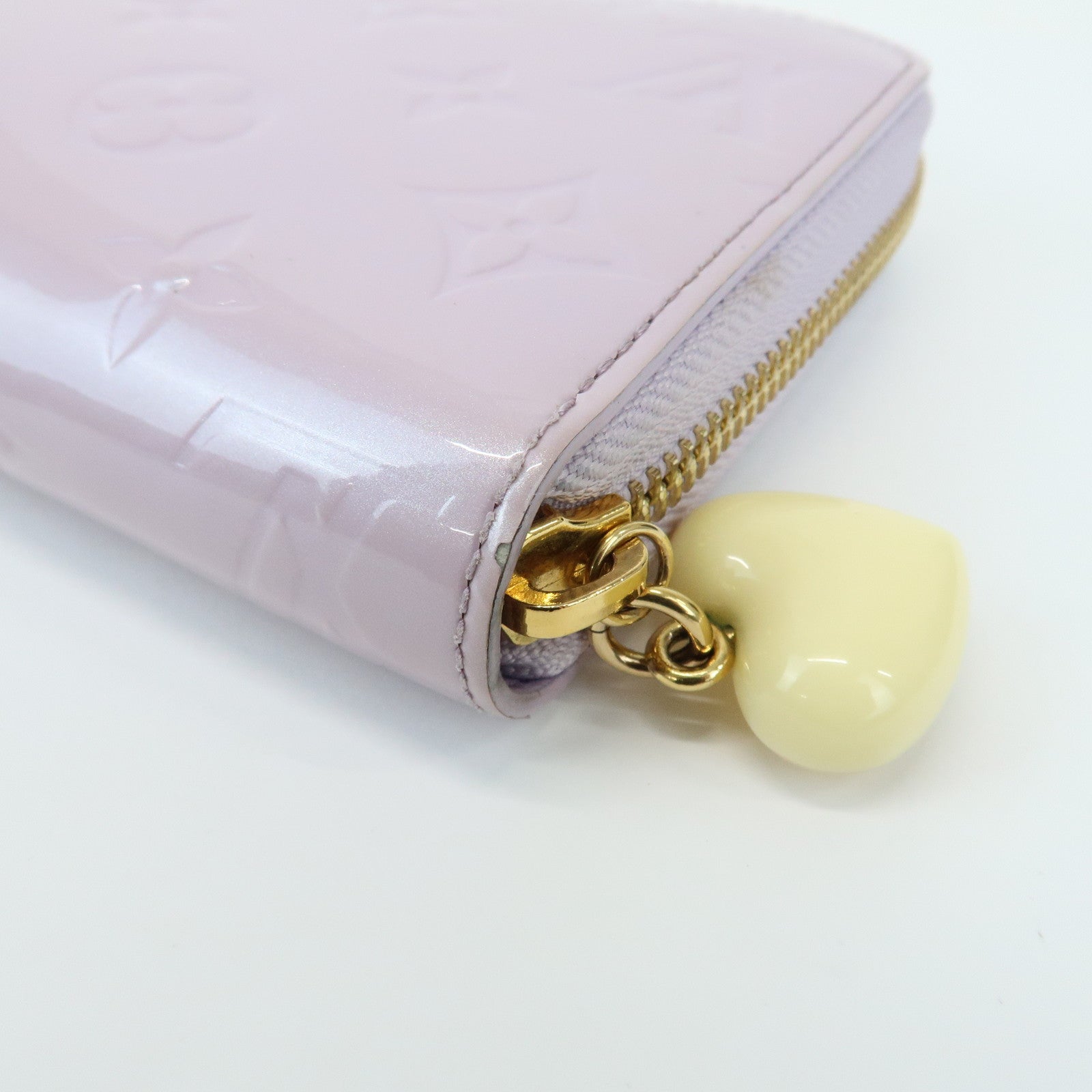 Louis Vuitton Monogram Vernis Long Wallet Glossy Lilac M82977