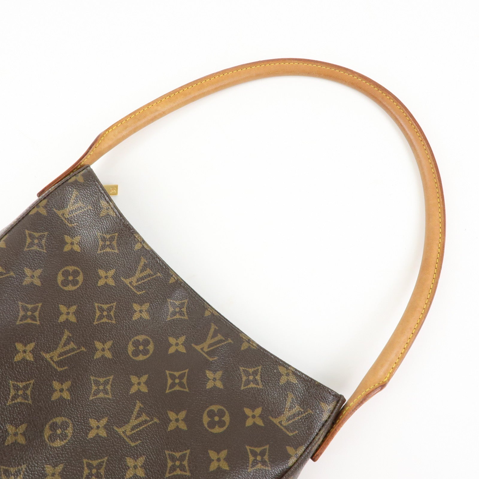 Louis Vuitton Monogram Looping GM Shoulder Bag Brown M51145