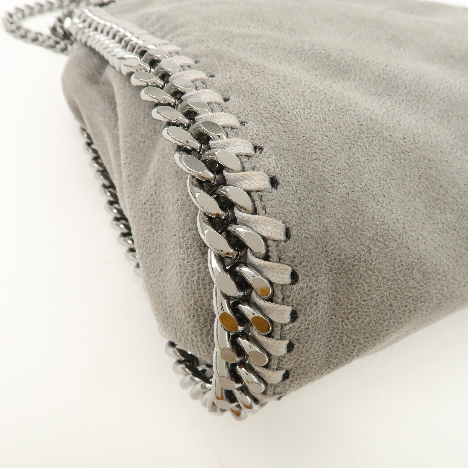 STELLA MCCARTNEY Polyester Falabella 2Way Bag Gray 371223