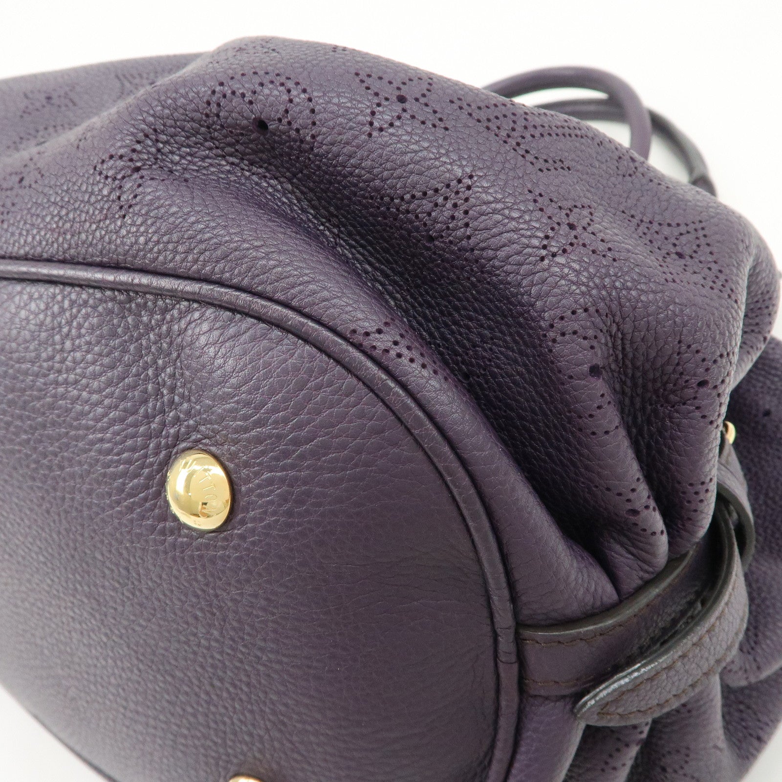 Louis Vuitton Monogram Mahina L Leather Hand Shoulder Bag M93441