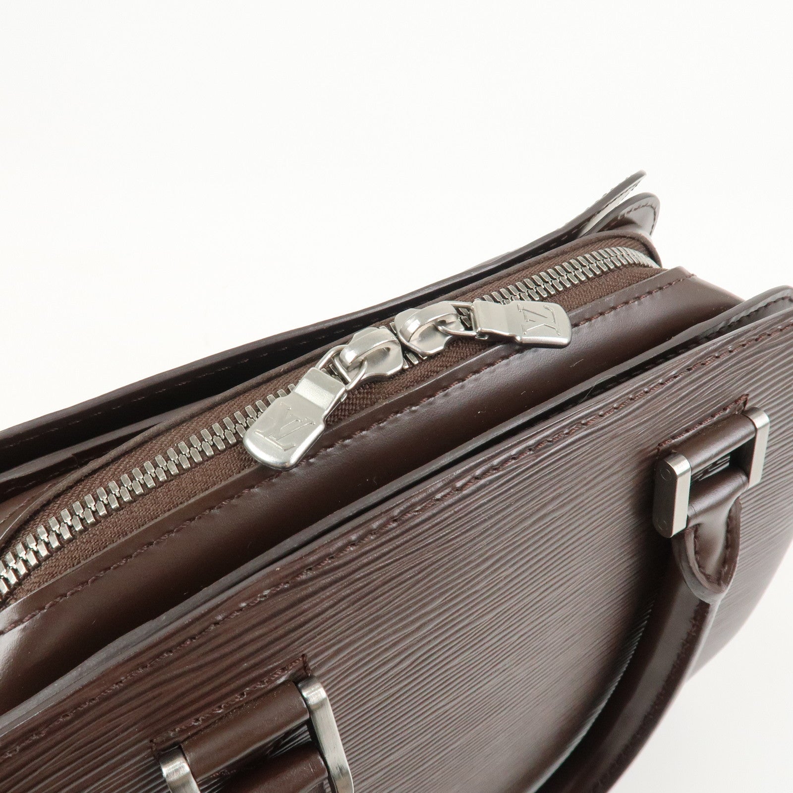 Louis Vuitton Epi Leather Pont Neuf Hand Bag Mocha Brown M5205D