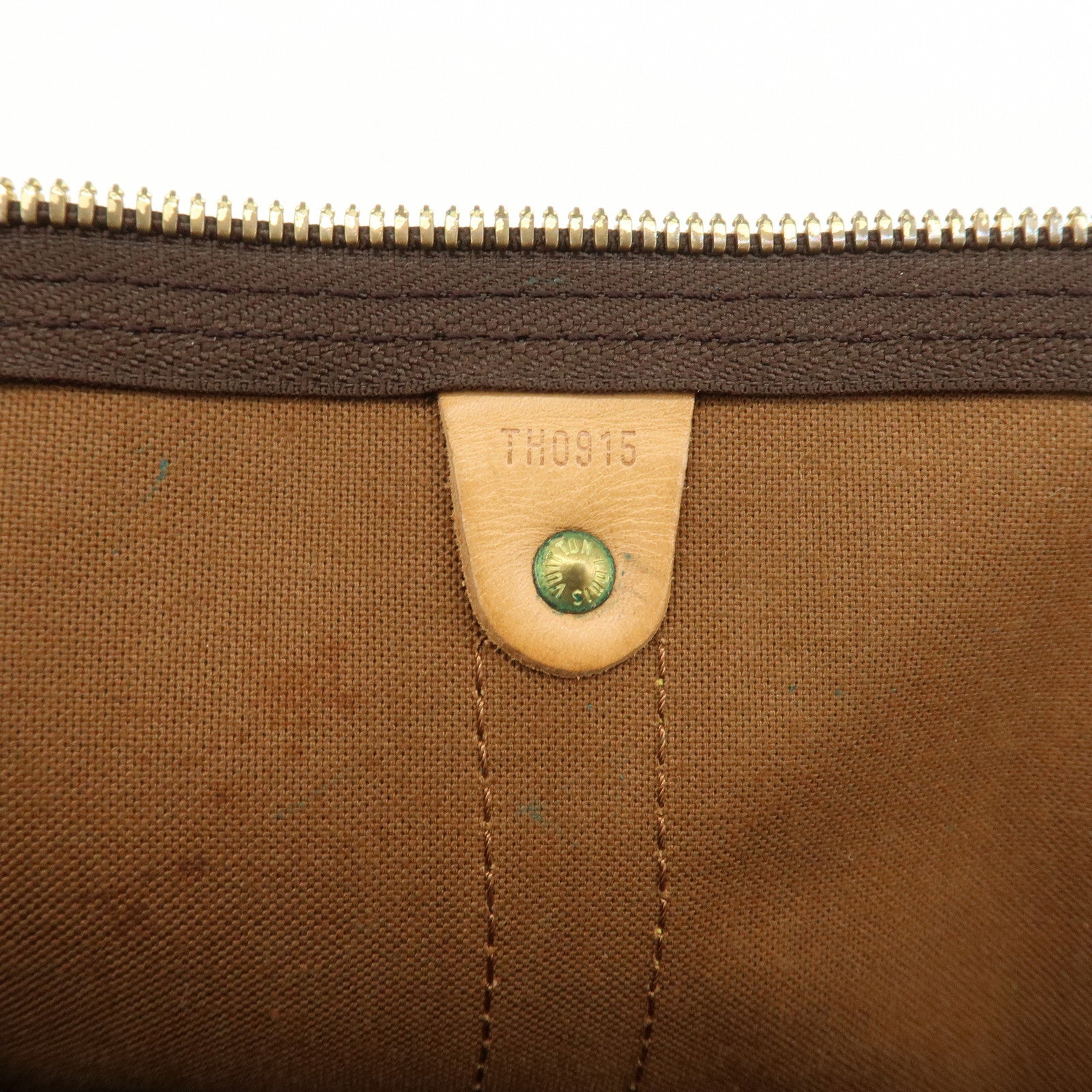 Louis Vuitton Monogram Keep All 45 Bandouliere Boston Bag M41418