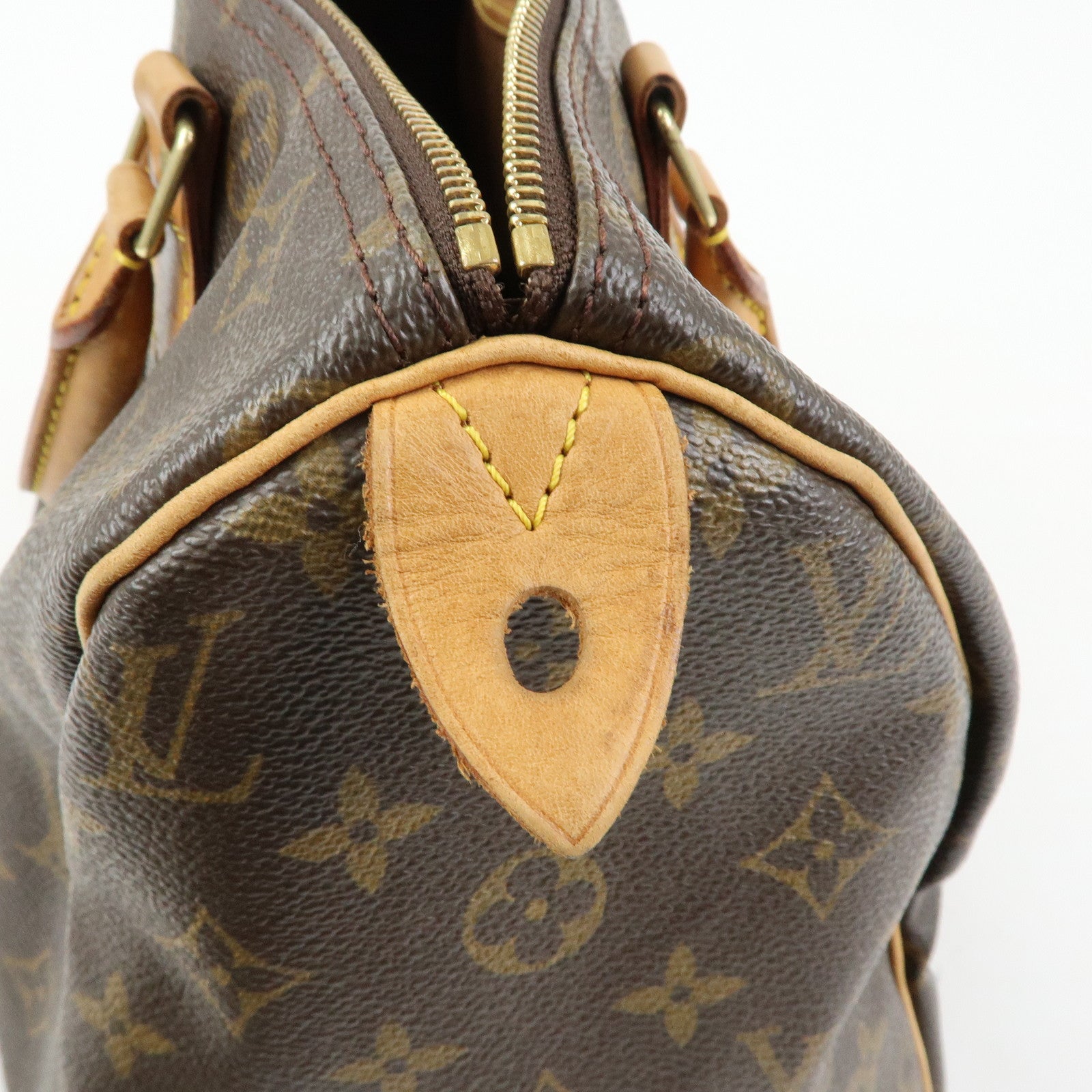 Louis Vuitton Monogram Speedy 30 Boston Bag Hand Bag Brown M41526