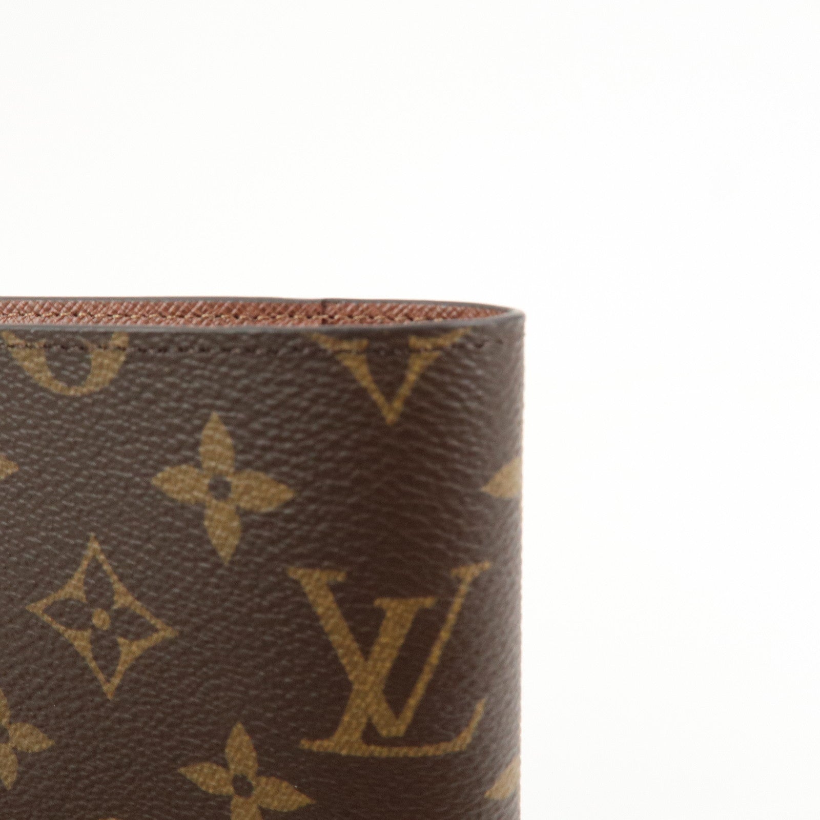 Louis Vuitton Monogram Agenda Bureau Planner Cover Brown R20100