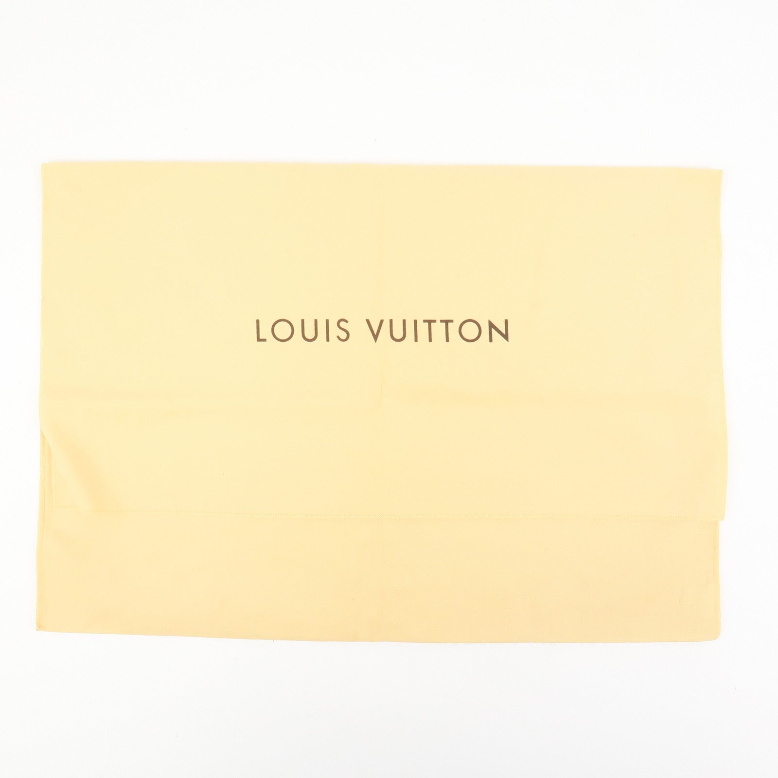 Louis Vuitton Set Of 10 Dust Bag Storage Bag Flap Style Beige