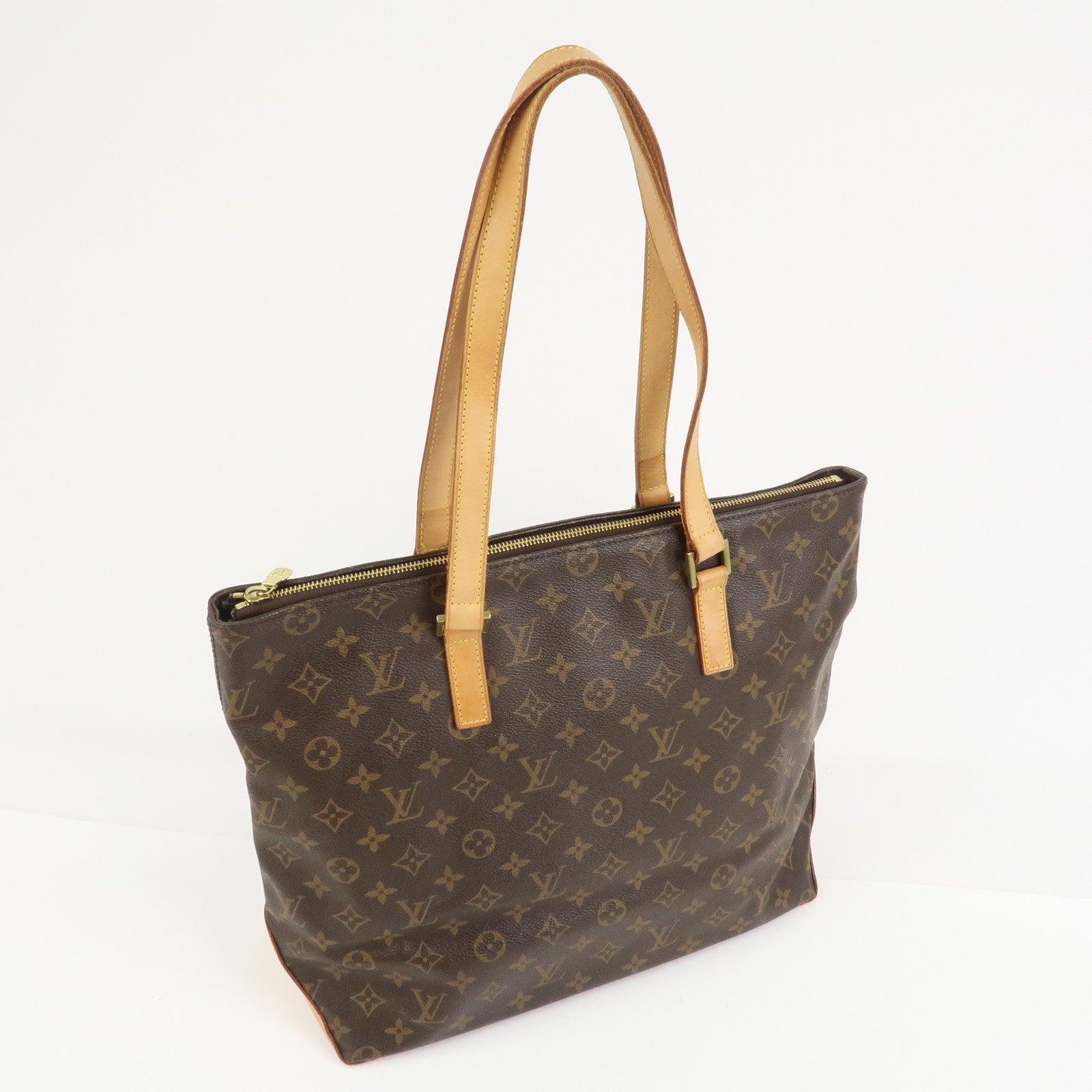Louis Vuitton Monogram Cabas Mezzo Tote Bag Shoulder Bag M51151