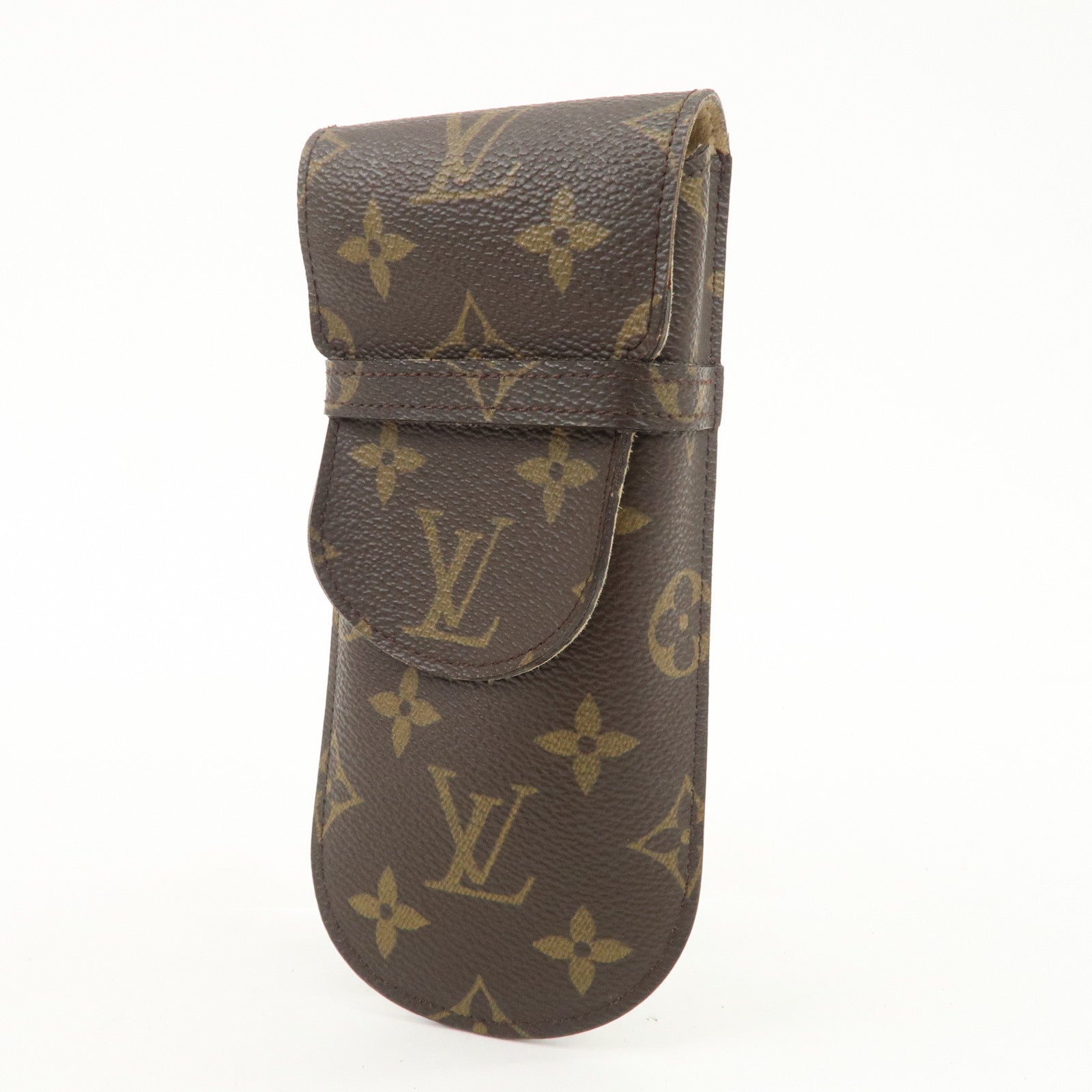 Louis Vuitton Set of 2 Monogram Canvas Glass Case M62970 M62962 Used