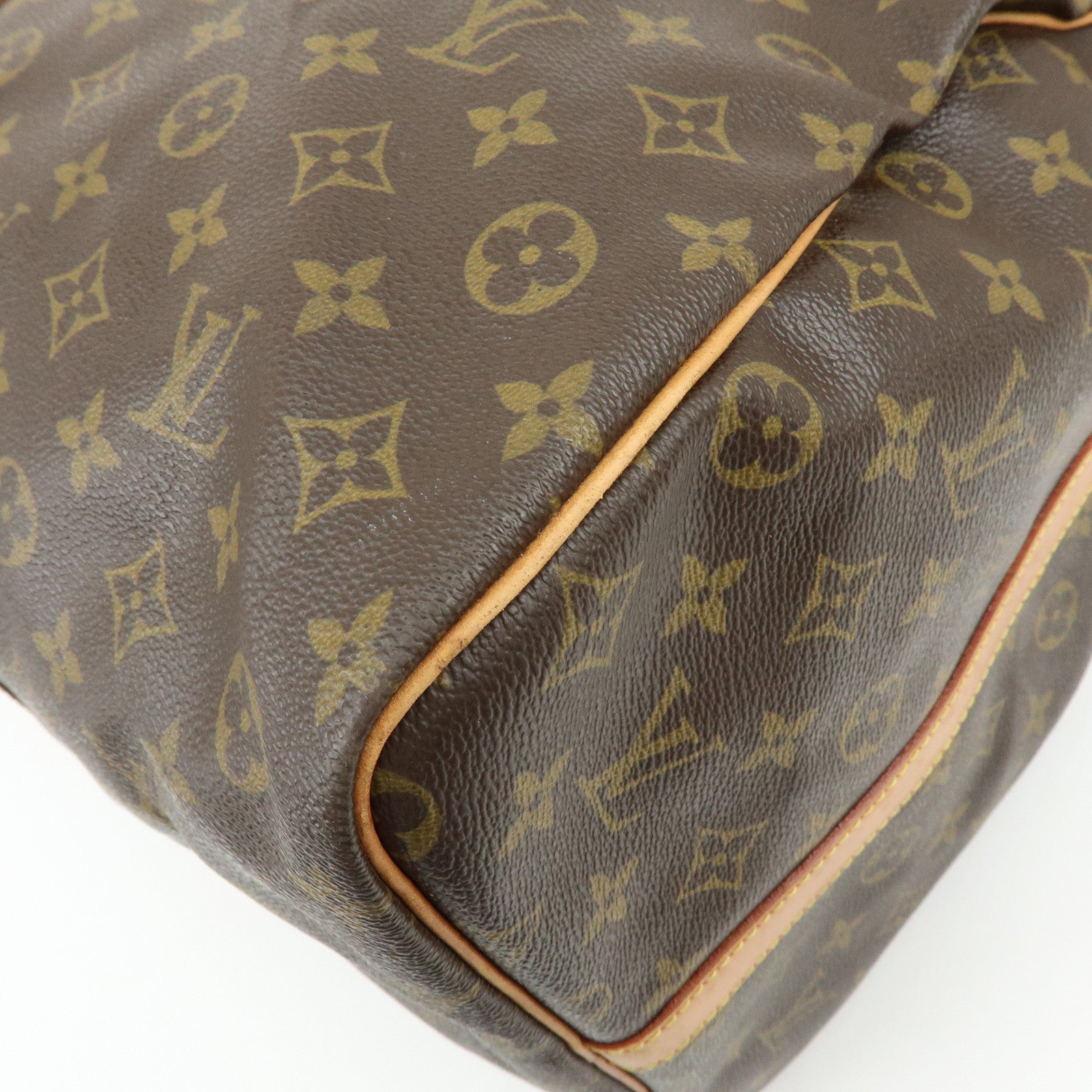 Louis Vuitton Monogram Keep All Bandouliere 60 Boston Bag M41412 Auth Used F/S