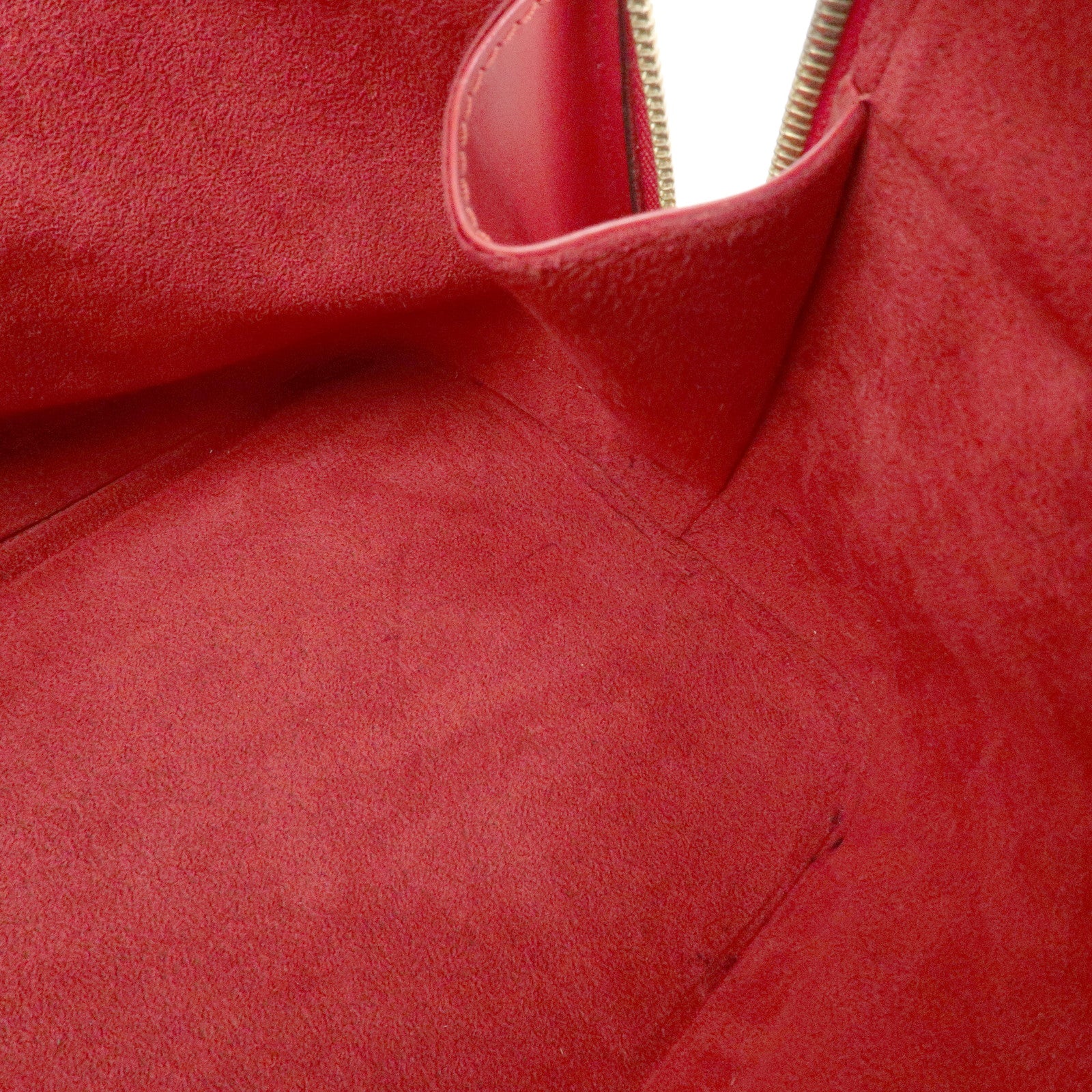 Louis Vuitton Epi Leather Alma Hand Bag Castilian Red M52147