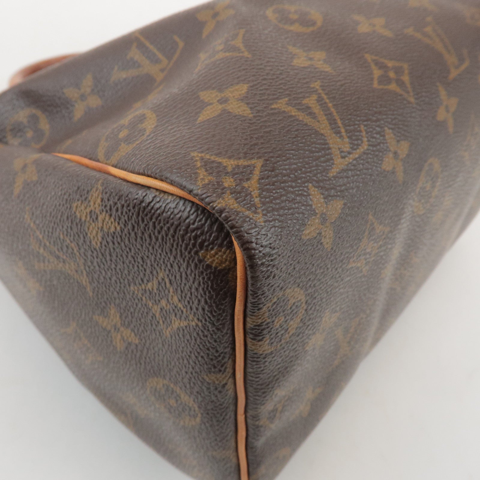 Louis Vuitton Monogram Speedy 25 Boston Bag Hand Bag Brown M41528