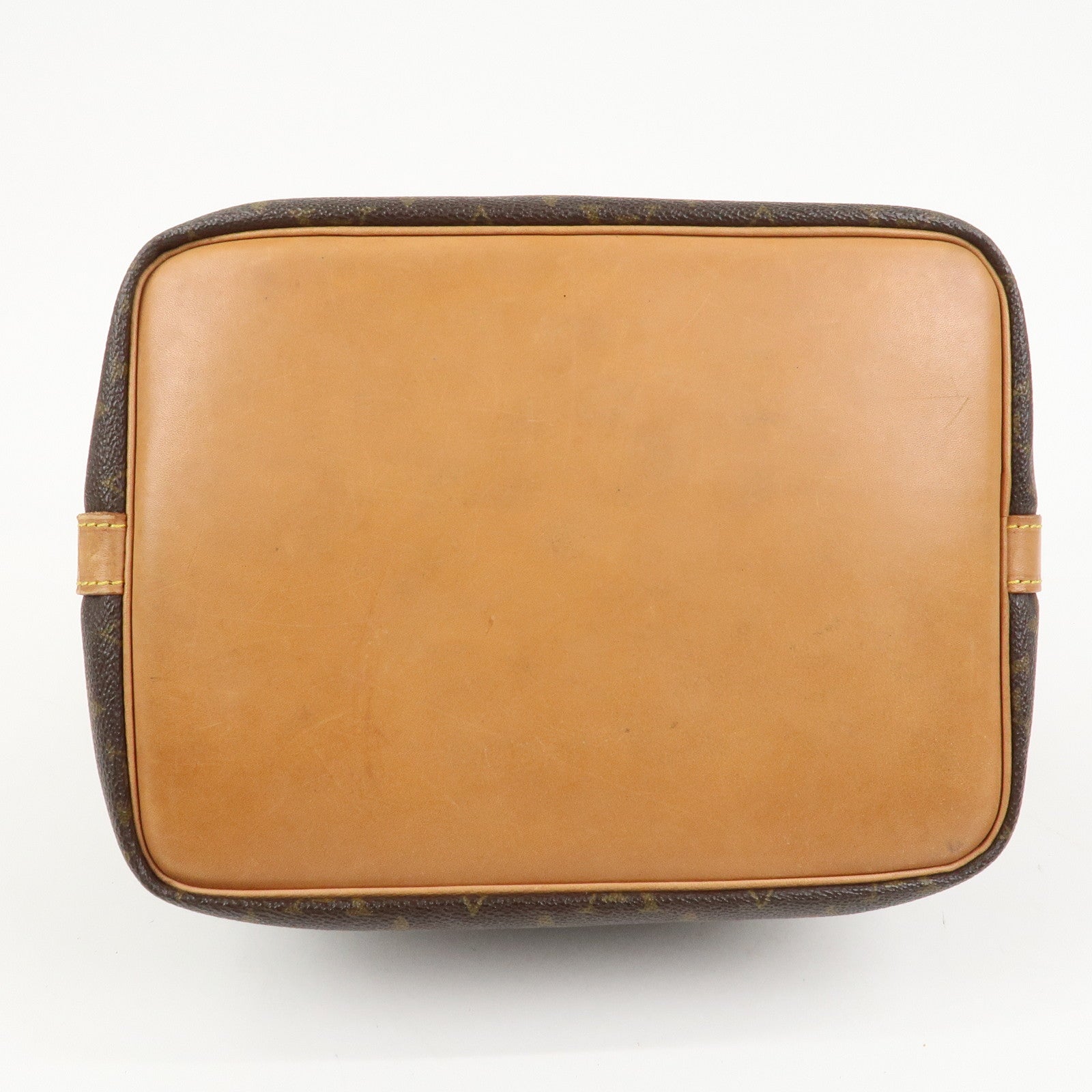 Louis Vuitton Monogram Petit Noe Shoulder Bag Brown M42226