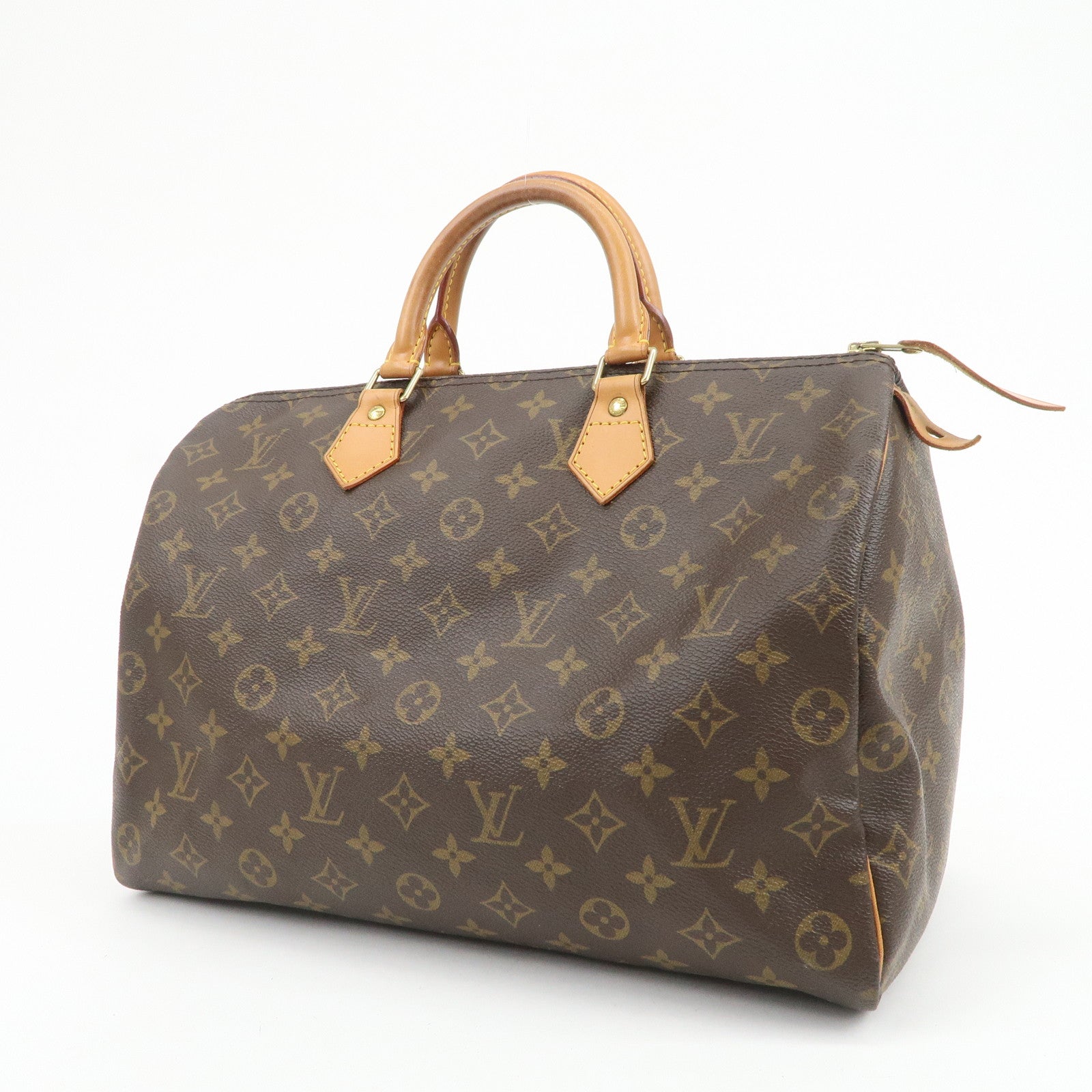 Louis Vuitton Monogram Speedy 35 Boston Bag Hand Bag M41524