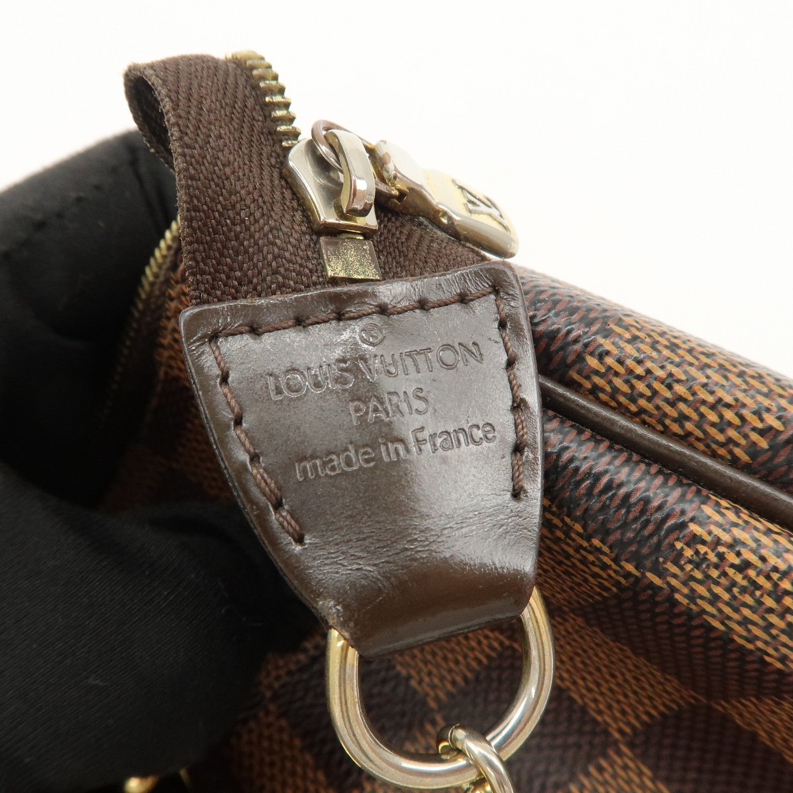 Louis Vuitton Damier Eva 2Way Hand Shoulder Bag Damier Ebene N55213