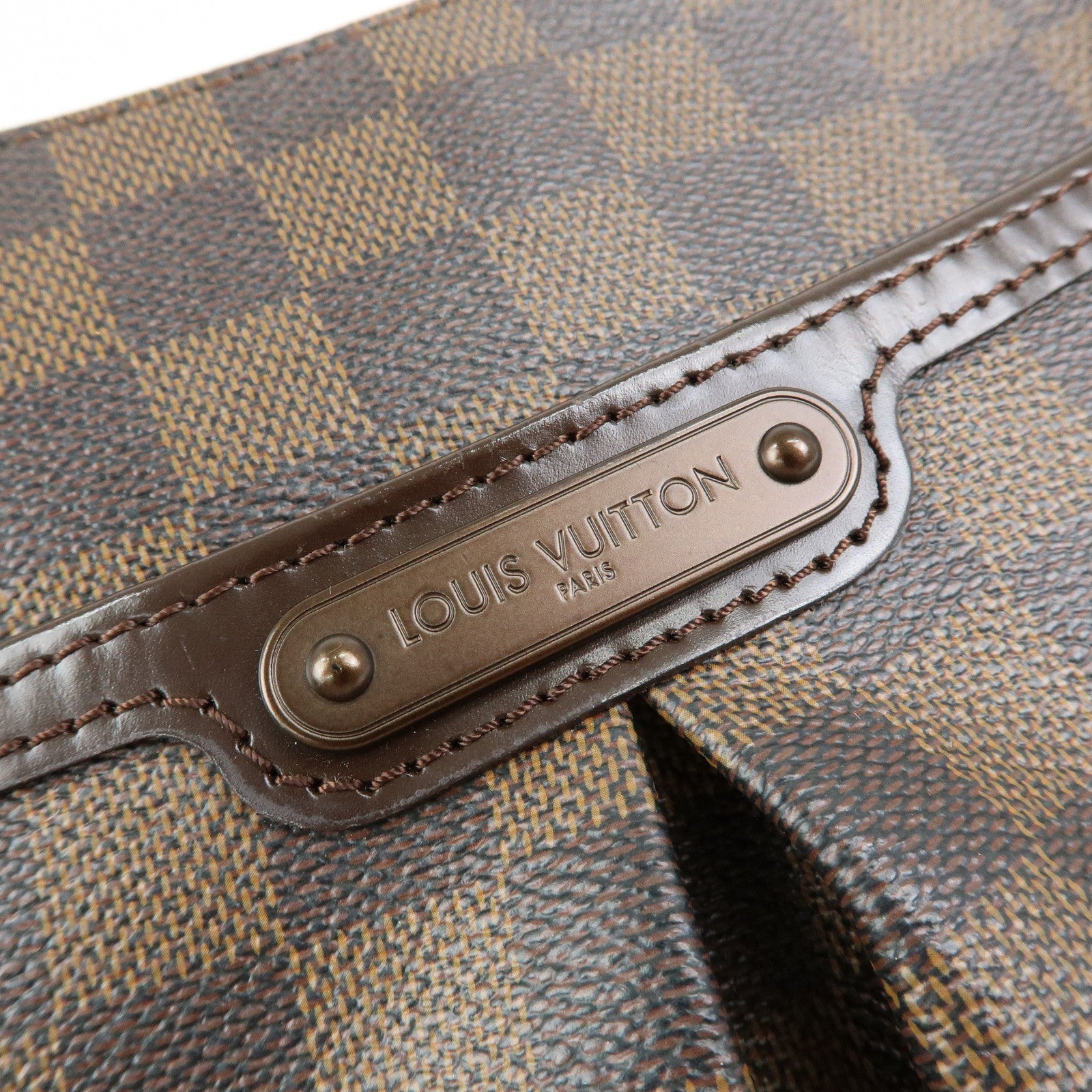 Louis Vuitton Damier Bloomsbury PM Shoulder Bag Brown N42251
