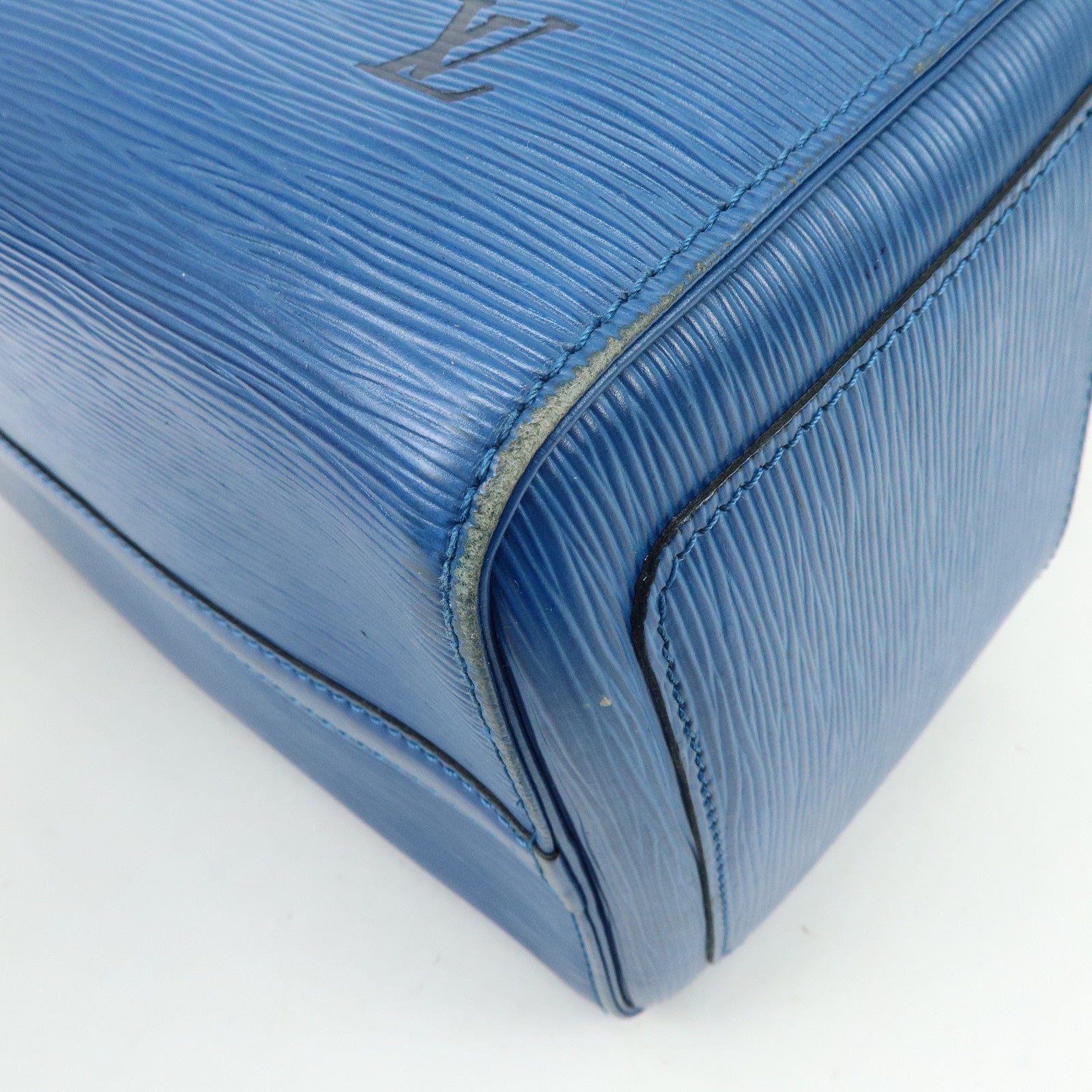 Louis Vuitton Epi Speedy 30 Hand Bag Boston Bag Blue M43005