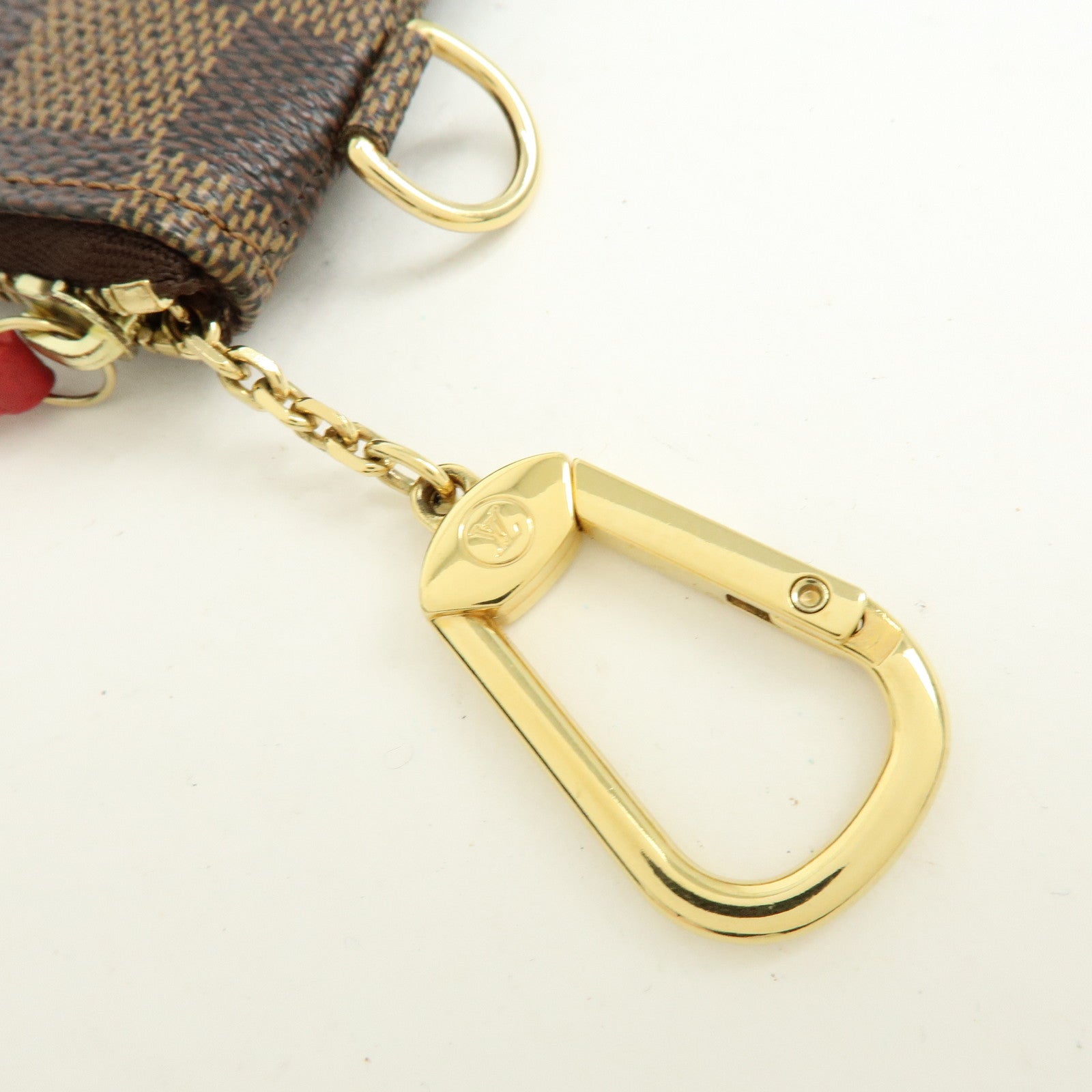 Louis Vuitton Damier T&B Pochette Cles Complice Coin Case N61742