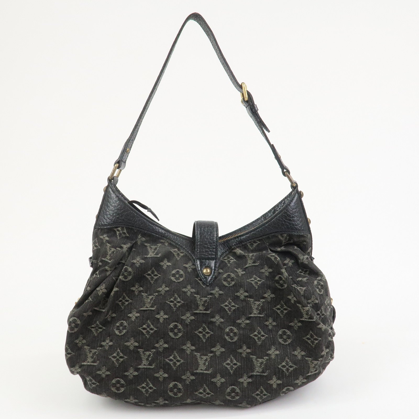 Louis Vuitton Monogram Denim Monogram denim Leather XS Style