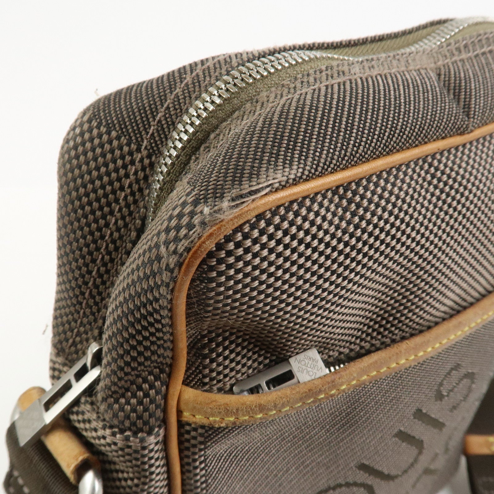 Louis Vuitton Damier Geant Citadin NM Shoulder Bag Terre M93224