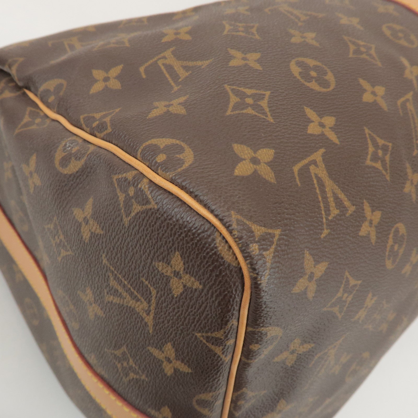Louis Vuitton Monogram Keep All Bandouliere 55 Boston Bag M41414