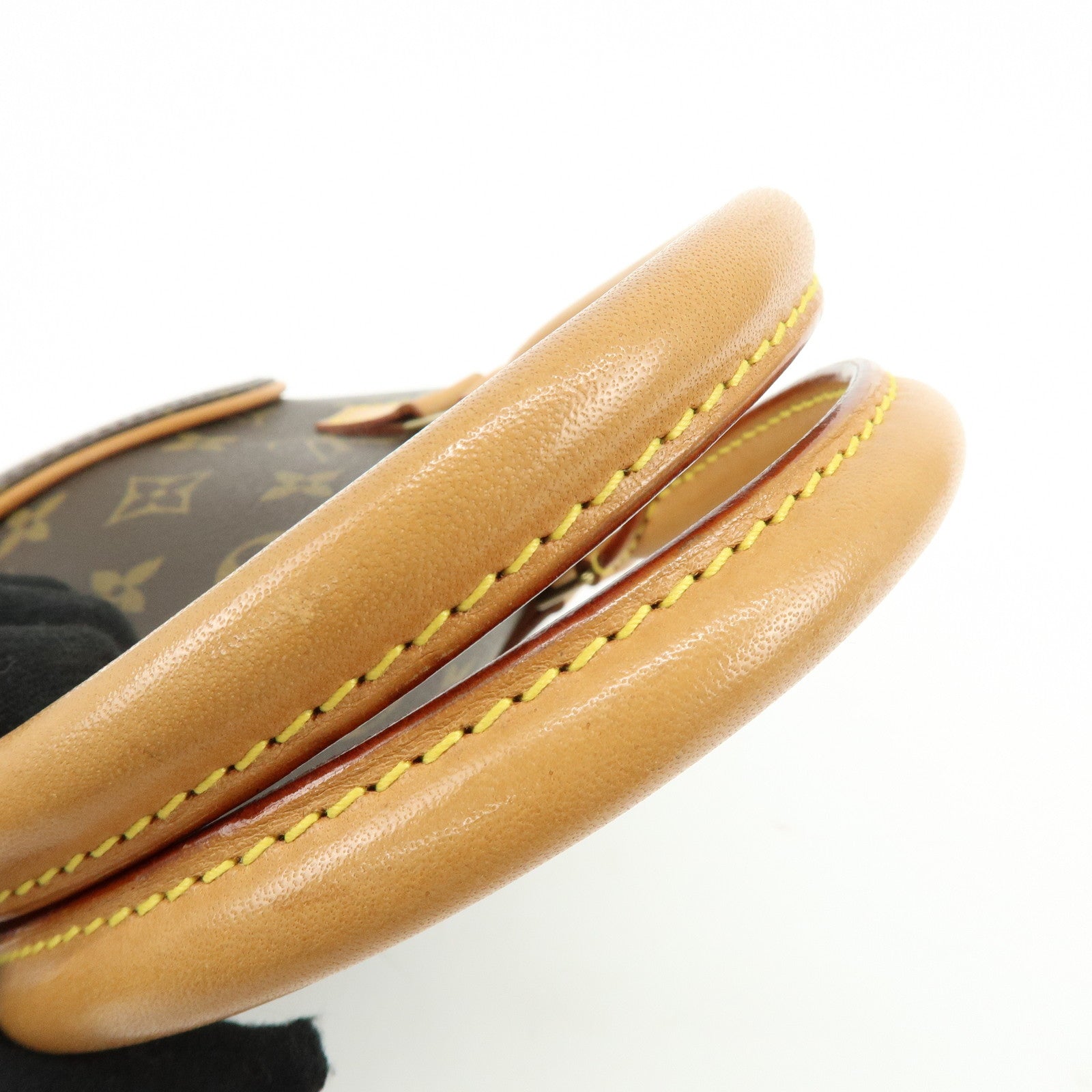 Louis Vuitton Monogram Ellipse PM Hand Bag Brown M51127