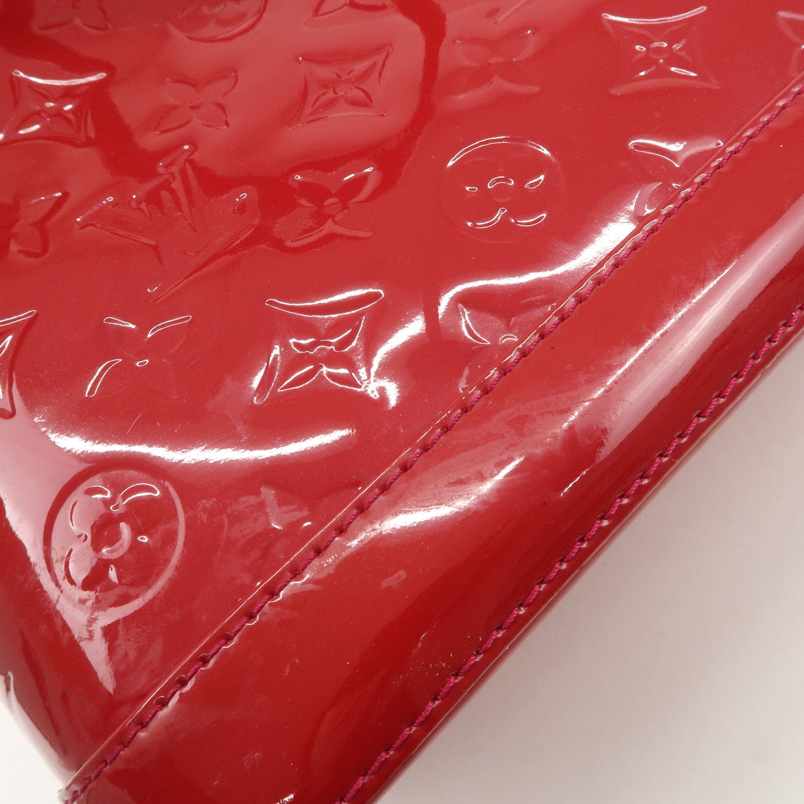 Louis Vuitton Monogram Vernis Alma PM Hand Bag Rose Indien M91770 Used