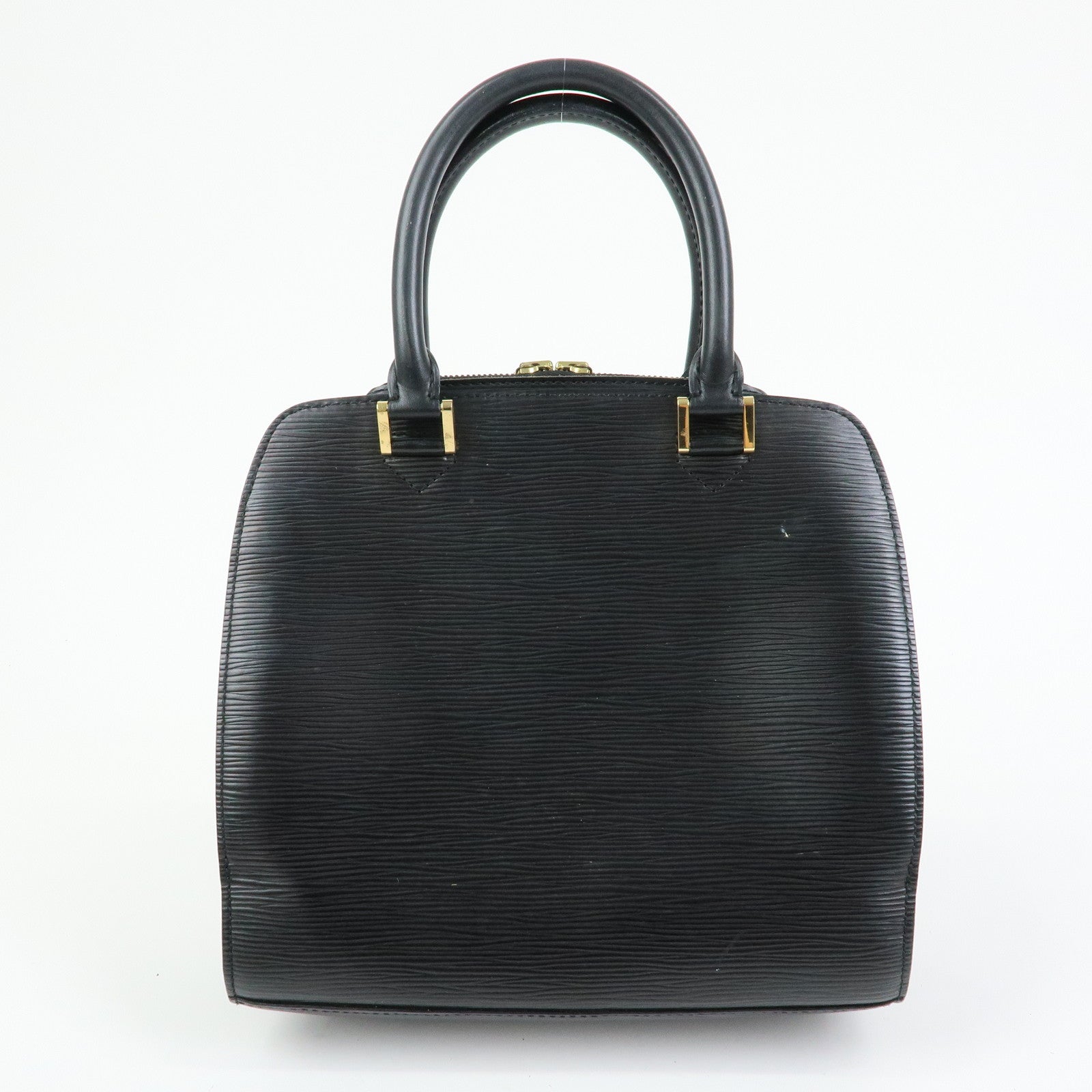 Louis Vuitton Epi Leather Pont Neuf Hand Bag Noir Black M52052