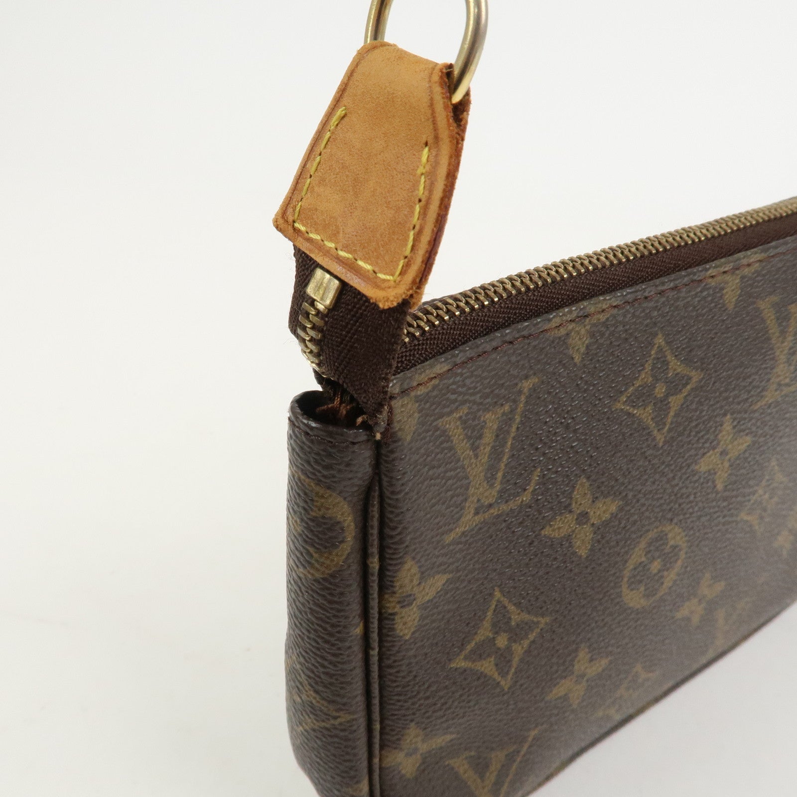 Louis Vuitton Monogram Pochette Accessoires Pouch Hand Bag M51980