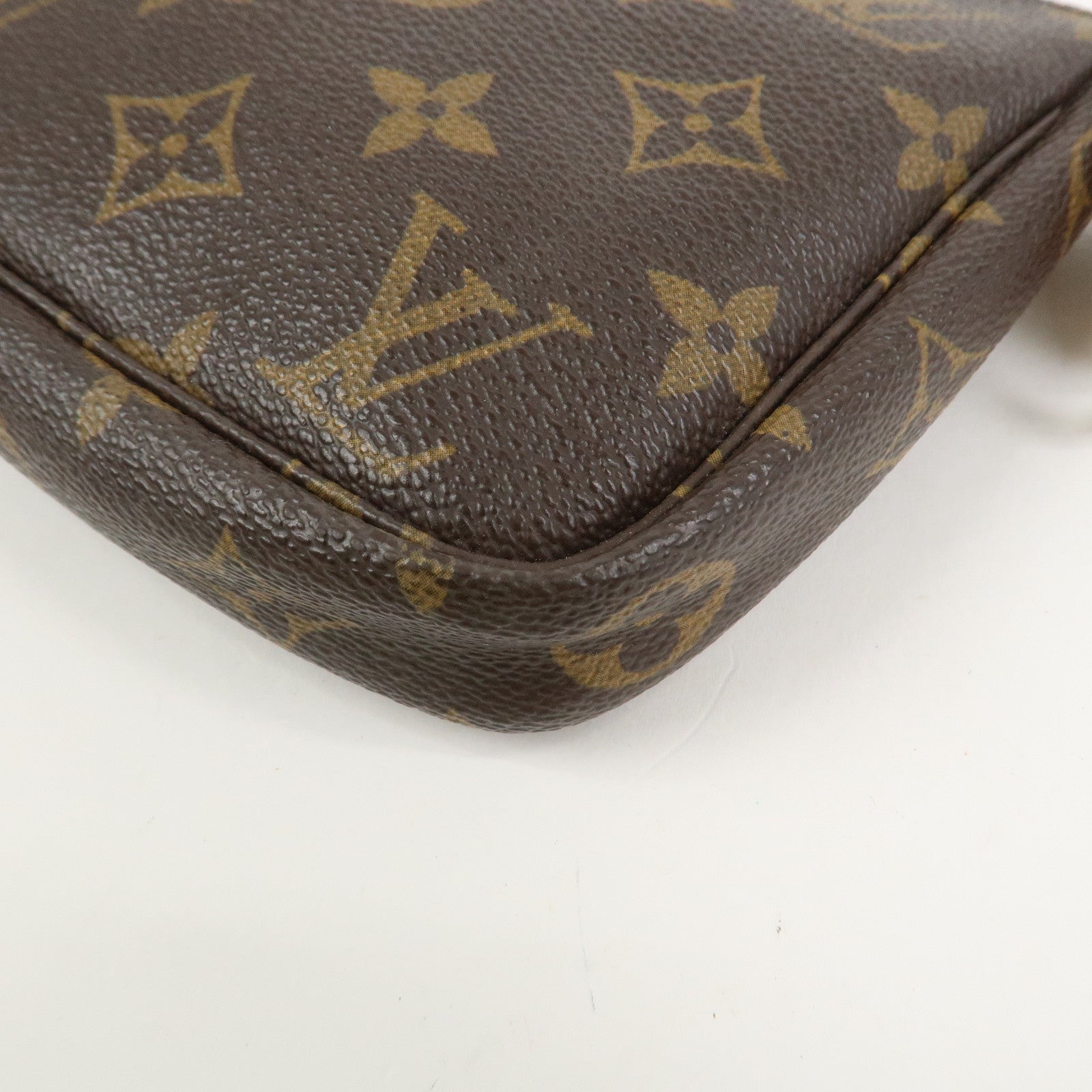 Louis Vuitton Monogram Pochette Accessoires Pouch Hand Bag M51980