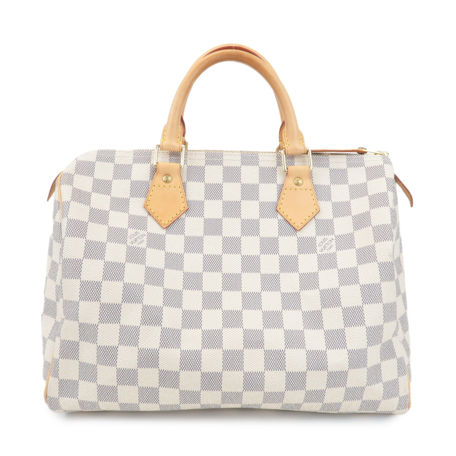 Louis Vuitton Damier Azur Speedy 30 Boston Bag Hand Bag N41533